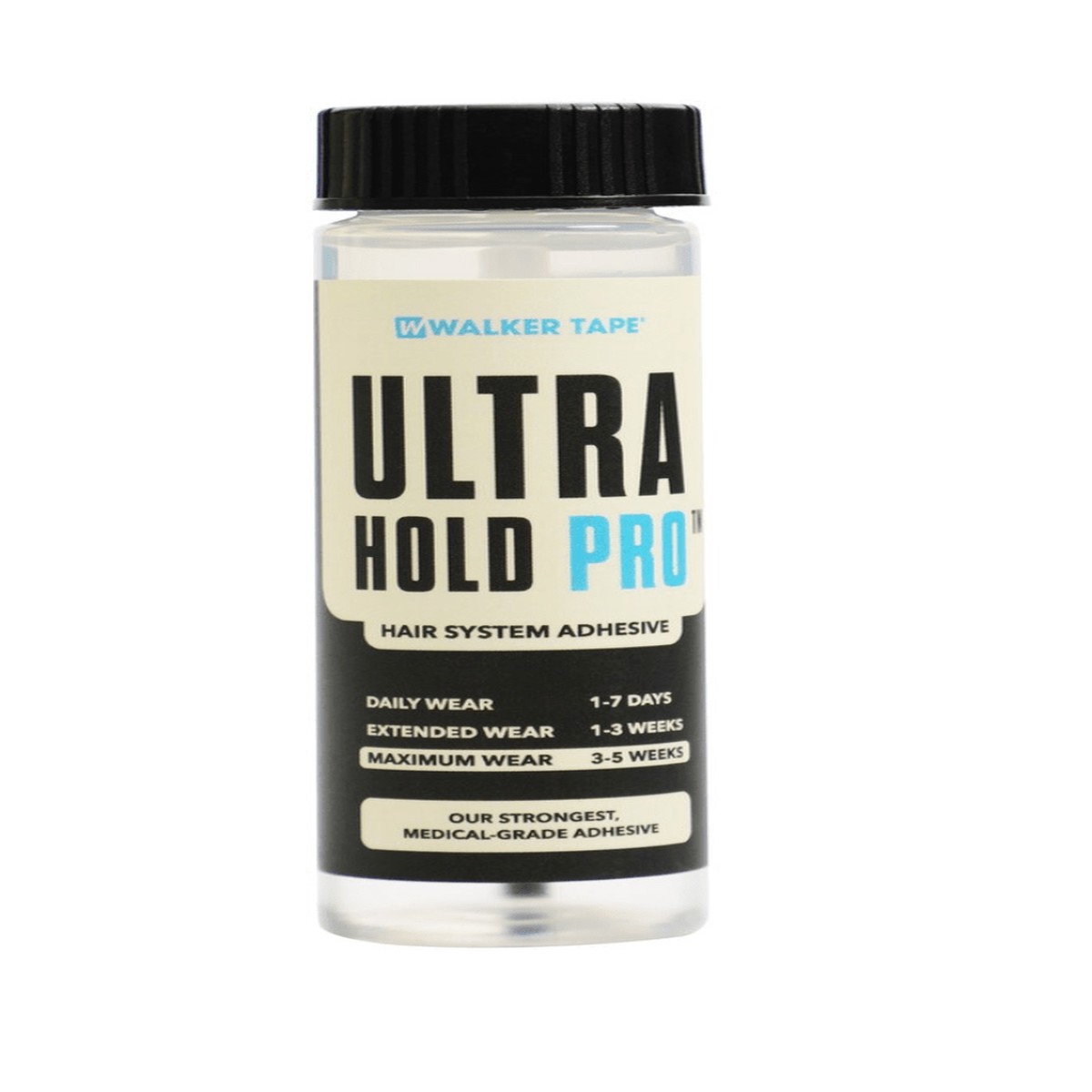 Walker Tape Ultra Hold Pro Medical-Grade Silicone Adhesive for Hair Systems, Wigs & Toupees