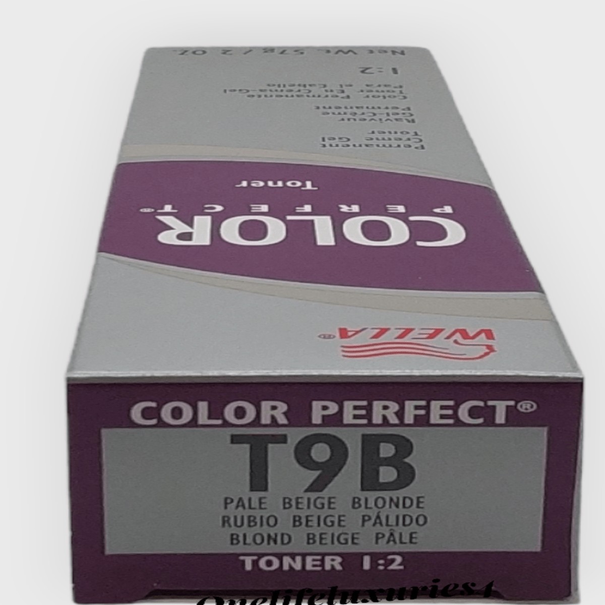 Wella Color Perfect Toner Permanent Creme Gel Toner 1:2 T9B Pale Beige Blonde