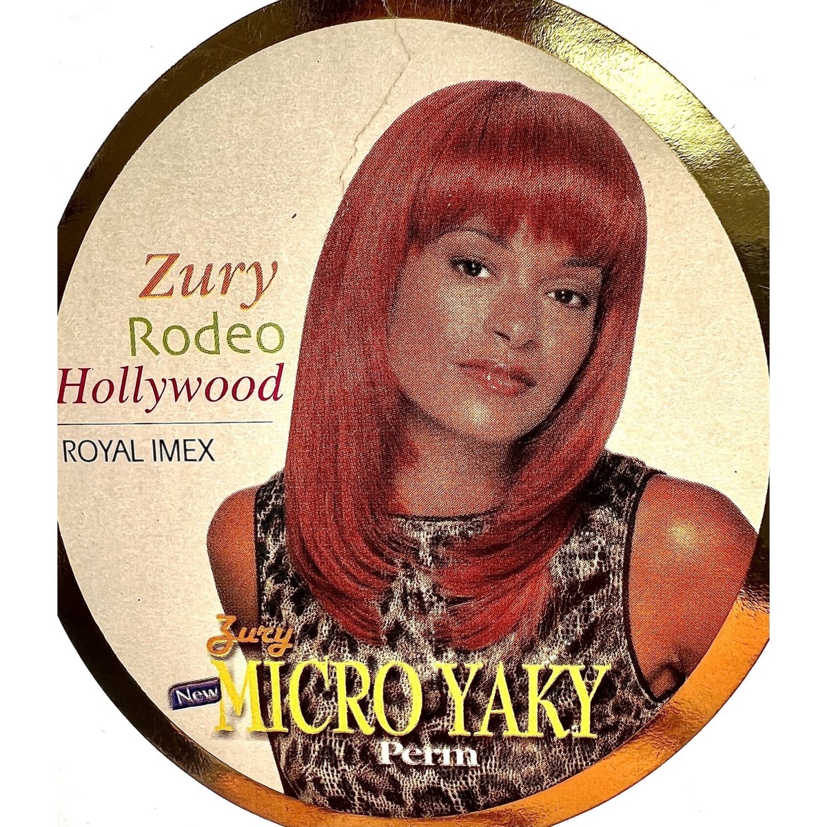Zury Yaky Braiding Hair 18" Shade FF Black/Auburn