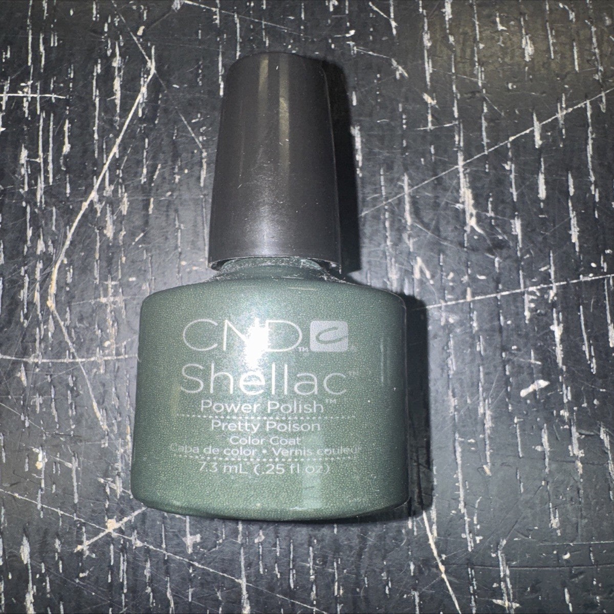 CND Shellac Nail Polish, A1 Asphalt, 0.25 fl oz, New Without Box