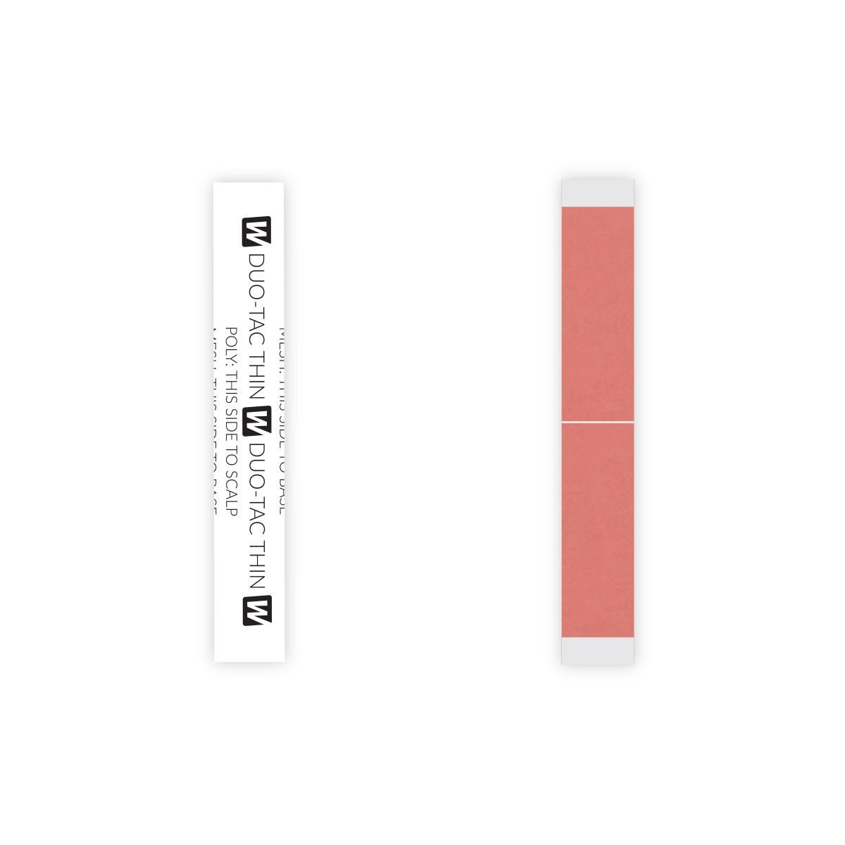 Duo-Tac Thin Tape Straight Strips