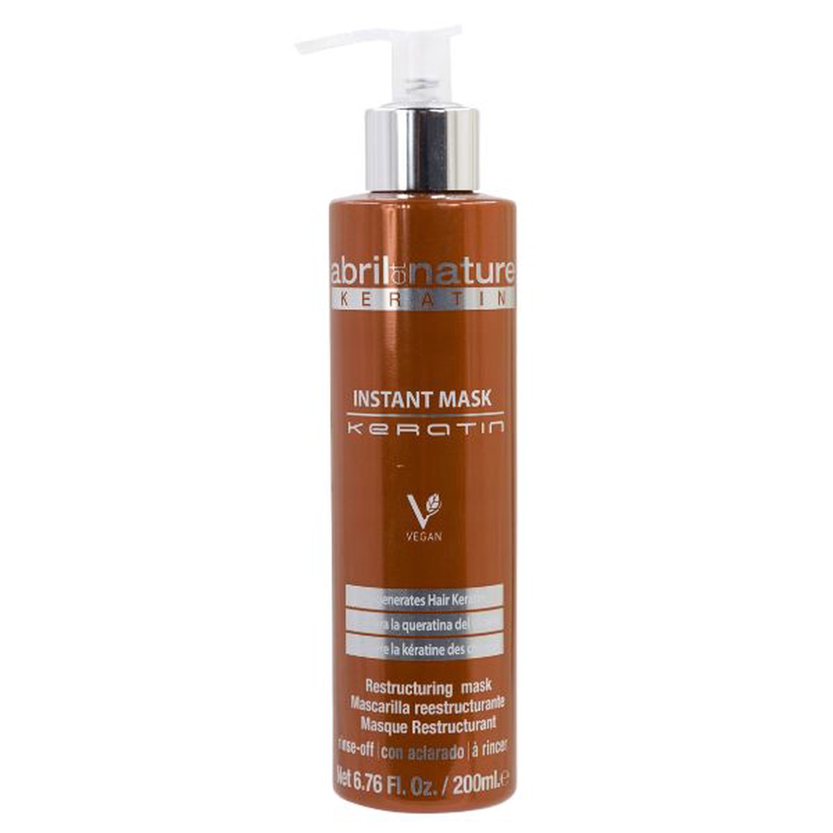 Abril Et Nature Keratin Mascarilla Reestructurante 200 Ml