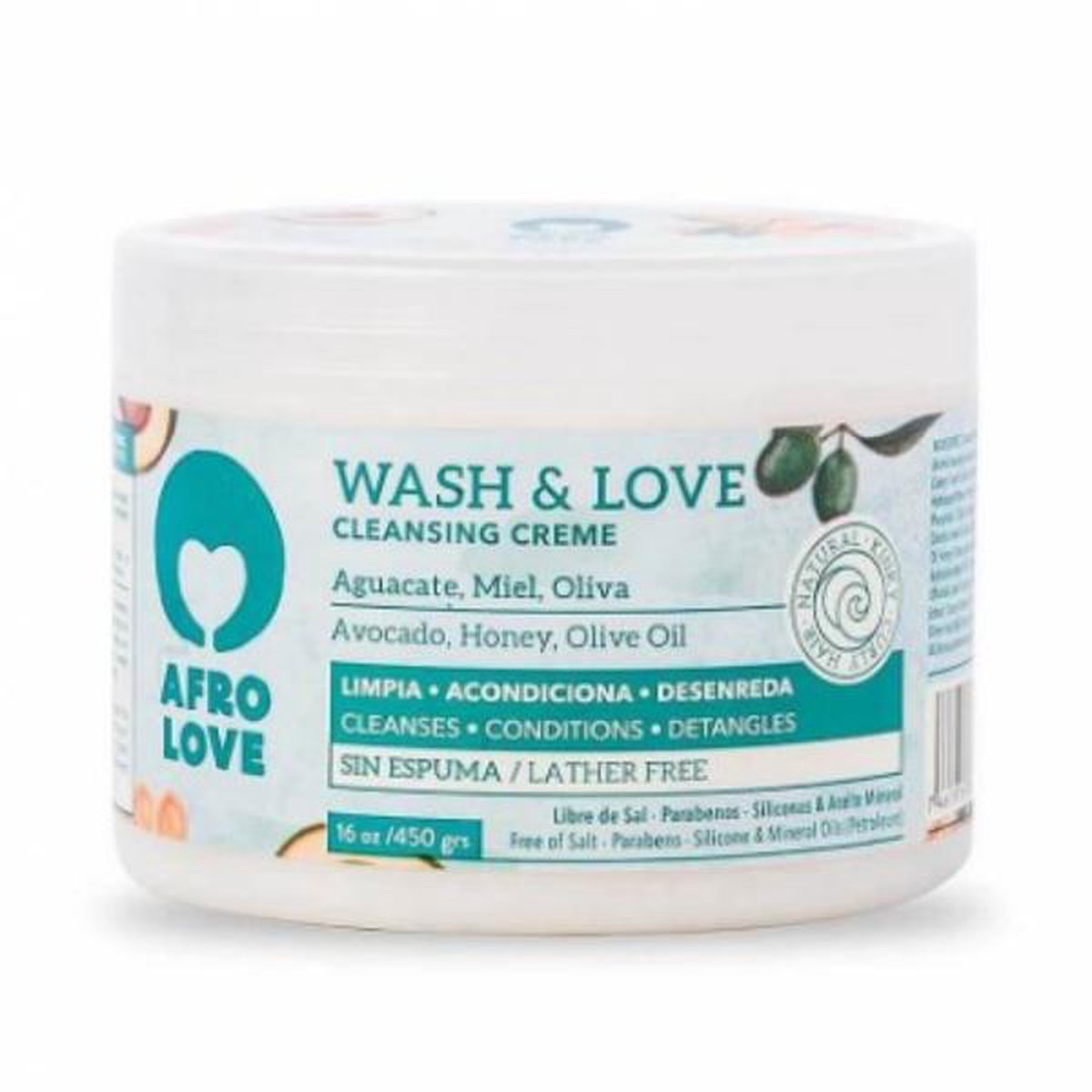 Afro Love Wash & Love 16oz