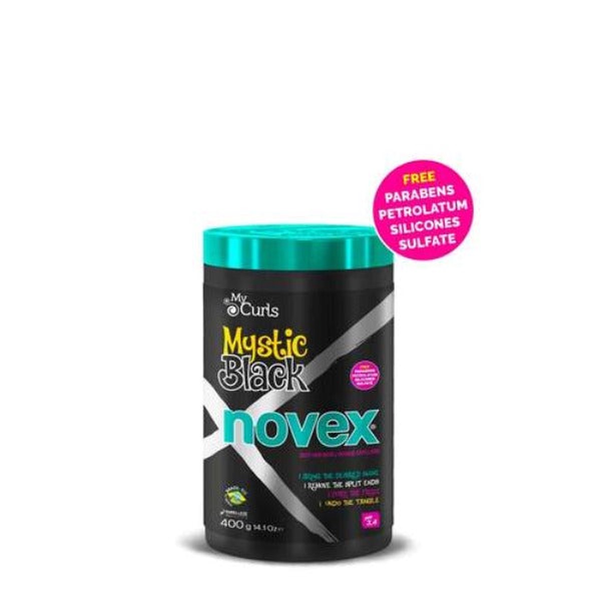 Novex Santo Black mascarilla 400gr