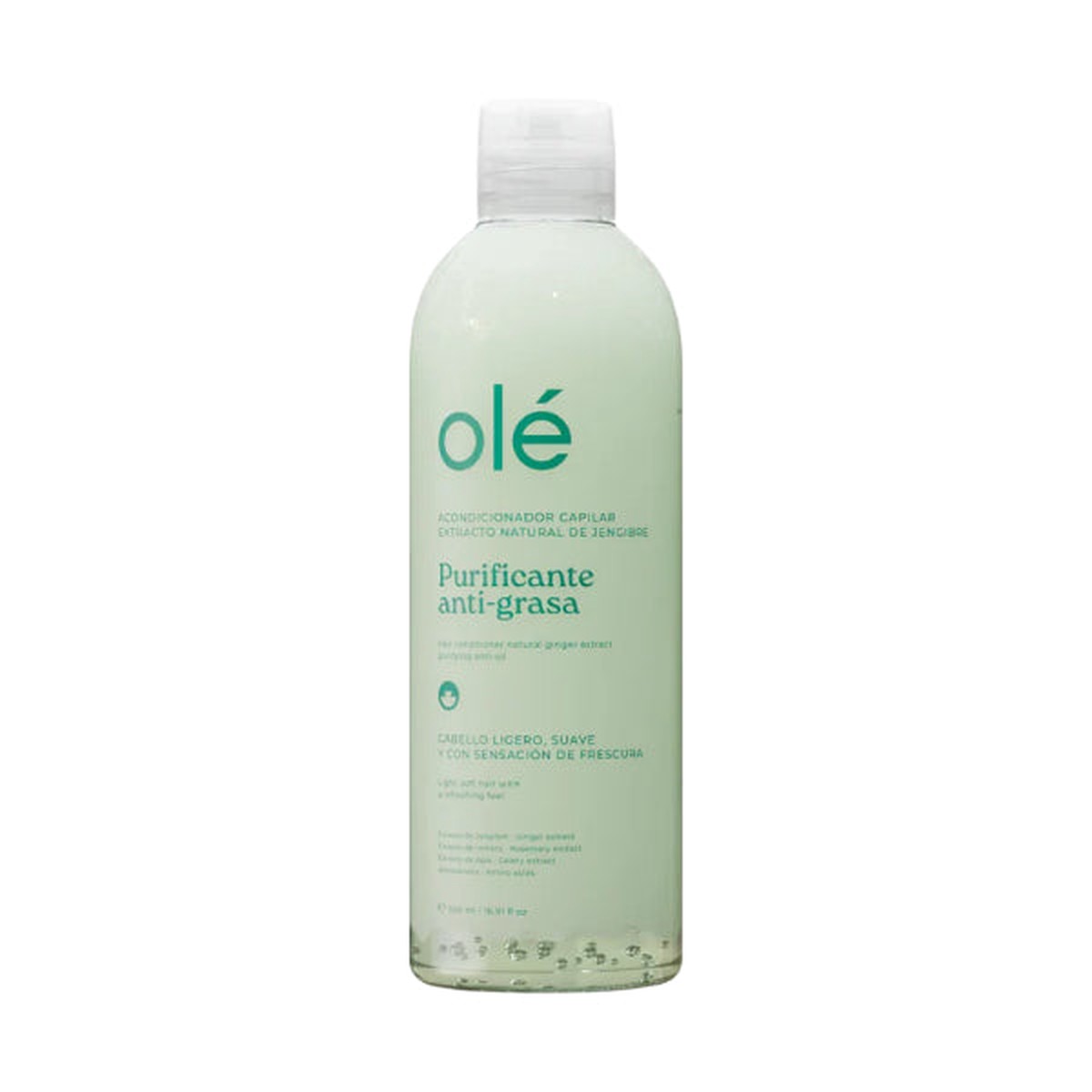 Ol Capilar Acondicionador Capilar Extracto Natural de Jengibre Purificante Anti-Grasa