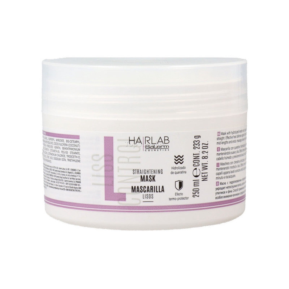 Salerm Hairlab Liss Control Mask 250ml