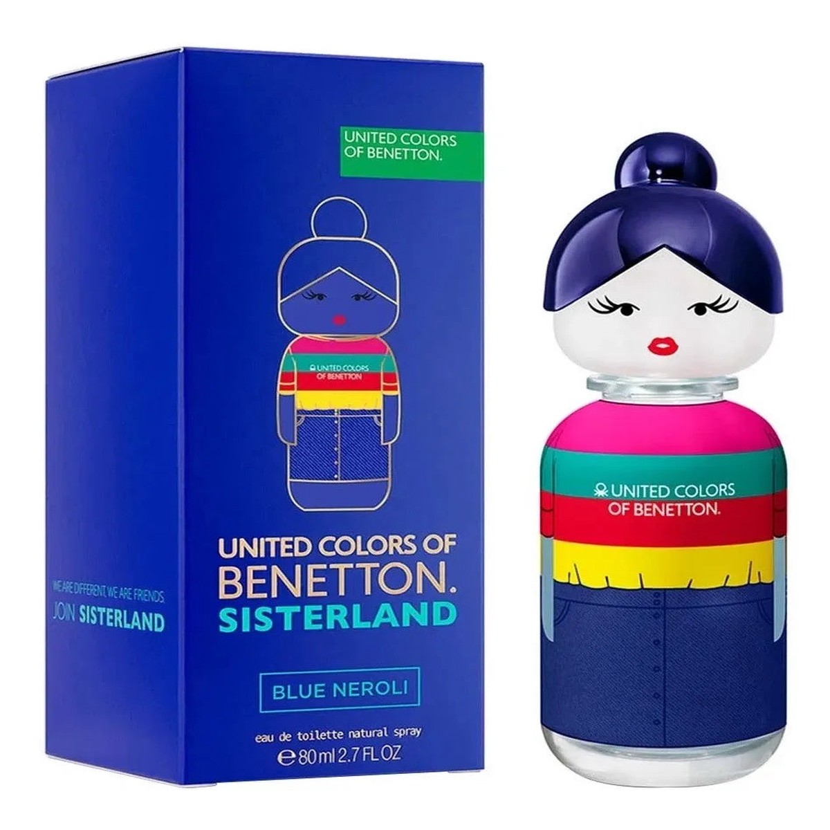 Benetton Sisterland Blue Neroli Eau de Toilette 80ml