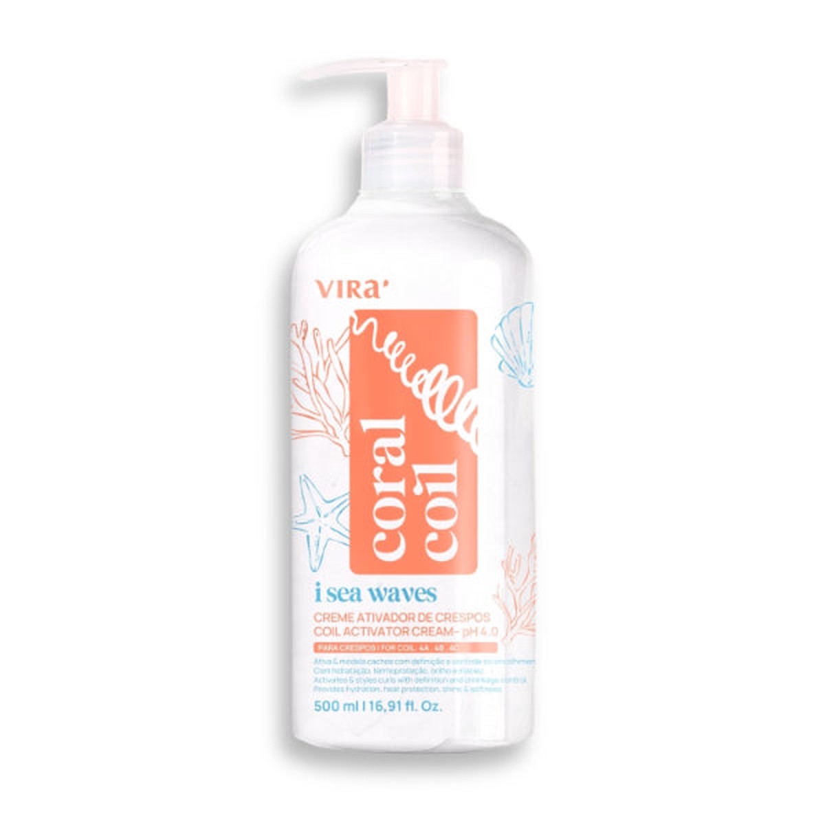 Widi Care I Sea Waves Coral Coil Ativador de Crespos 4A,4B,4C 500 ml