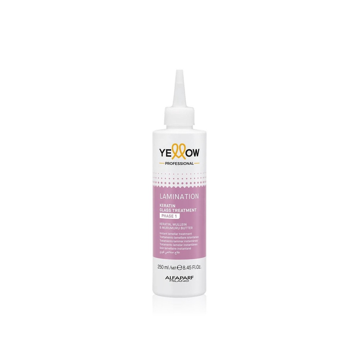 Yellow Keratin Glass Treatment Phase 1 250 ml