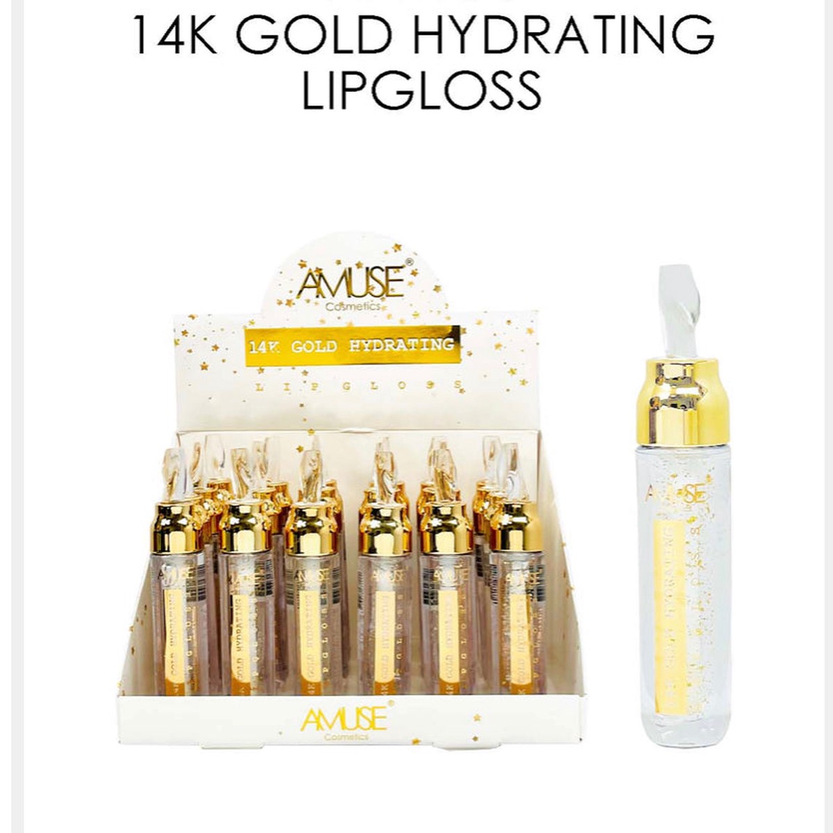 14k Gold Hydrating Lip Gloss