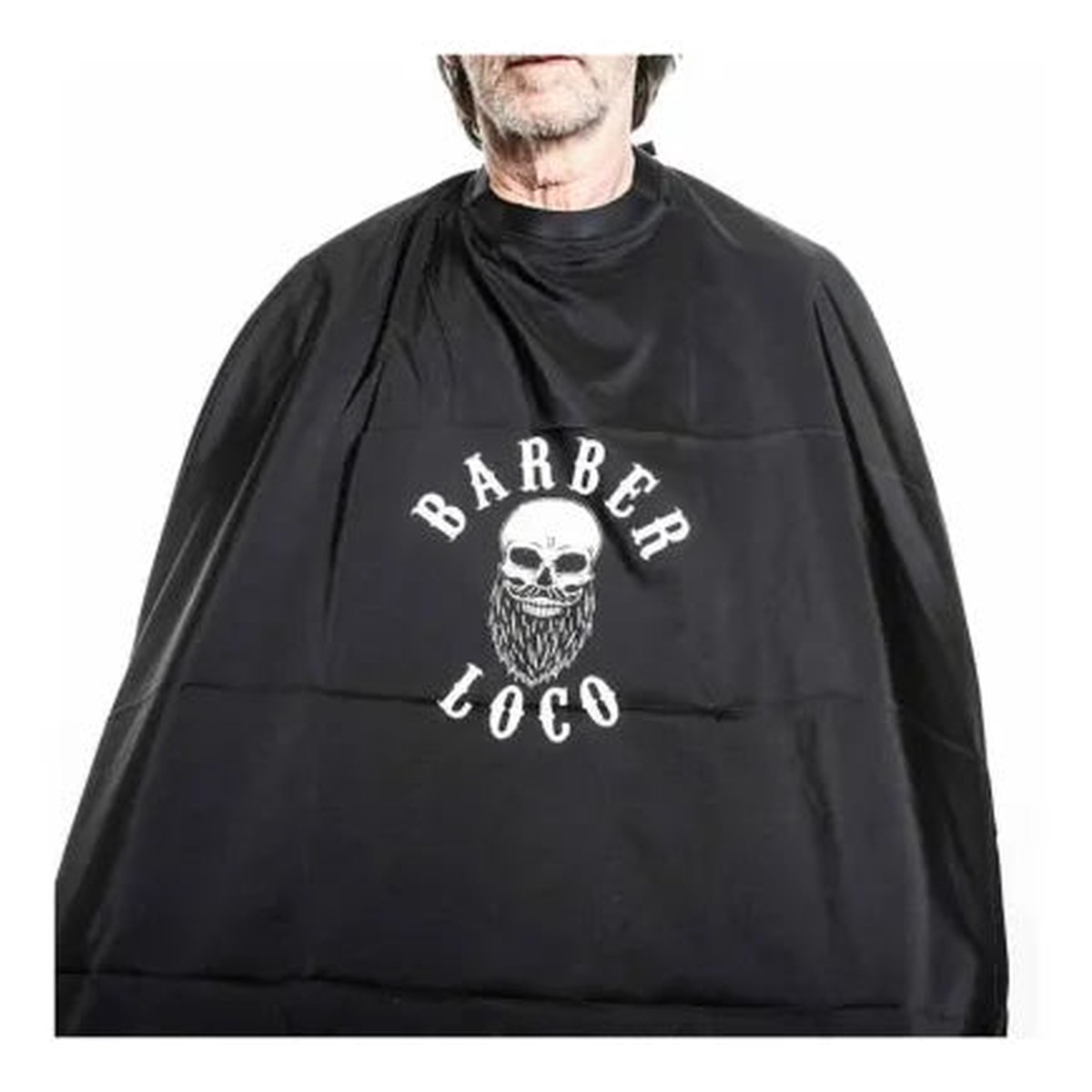 Agenda Barber Loco Skull Barber Cape