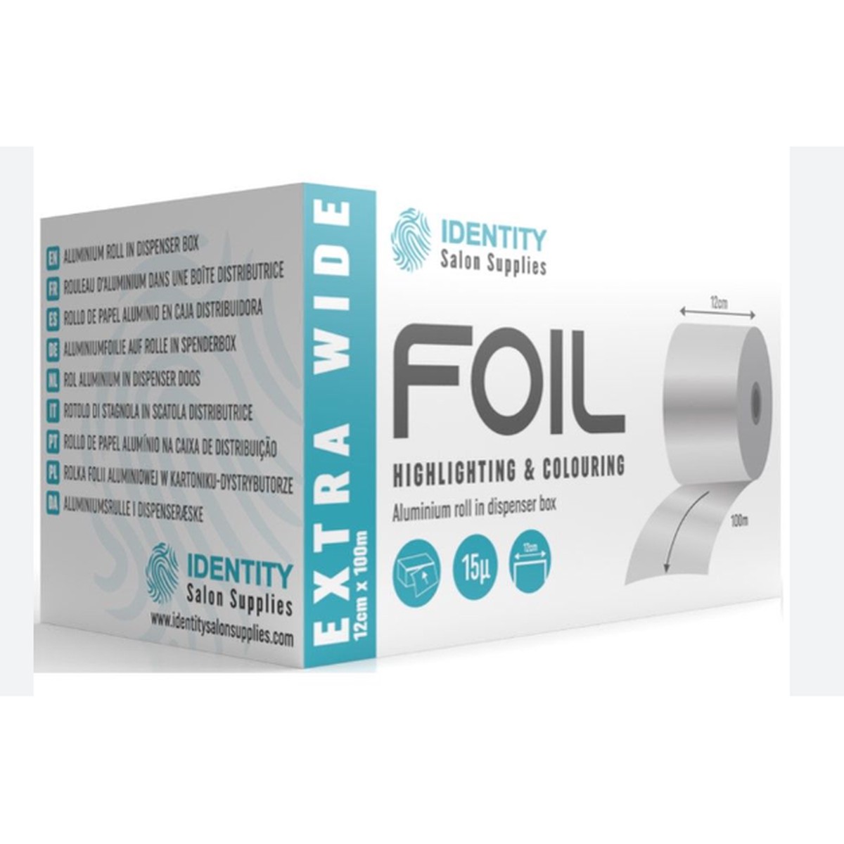 Identity Foil 100m x 12cm Extra Wide