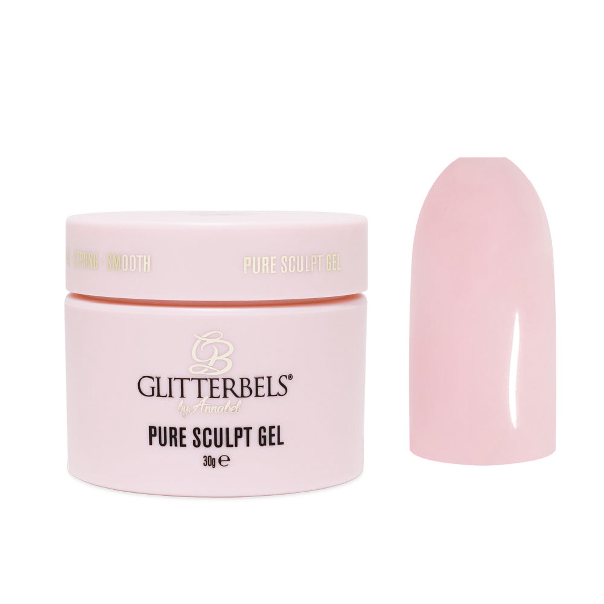 Glitterbels Hard Gel - Marble Muse