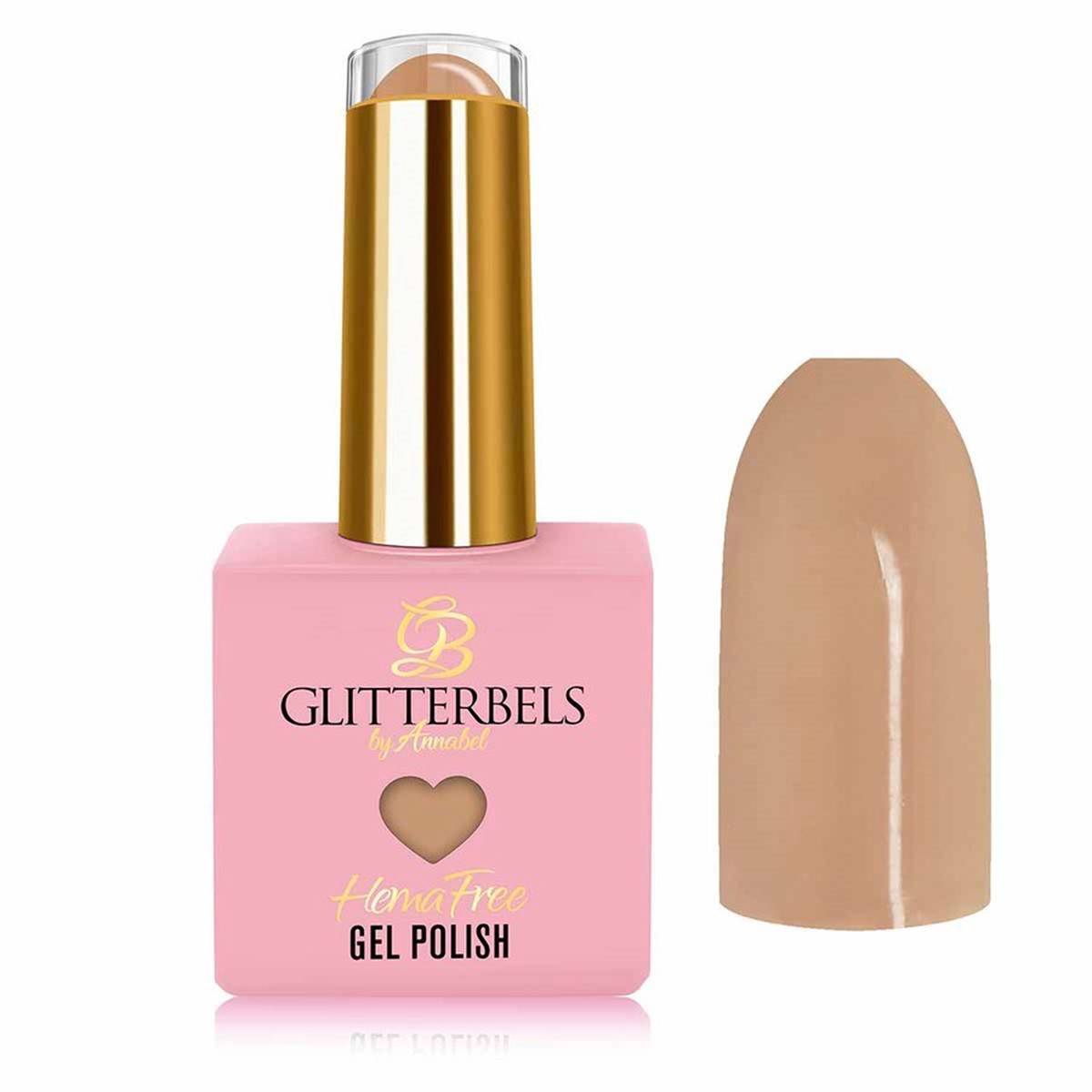 Glitterbels Hemma Free Gel Polish - Hot to Handle