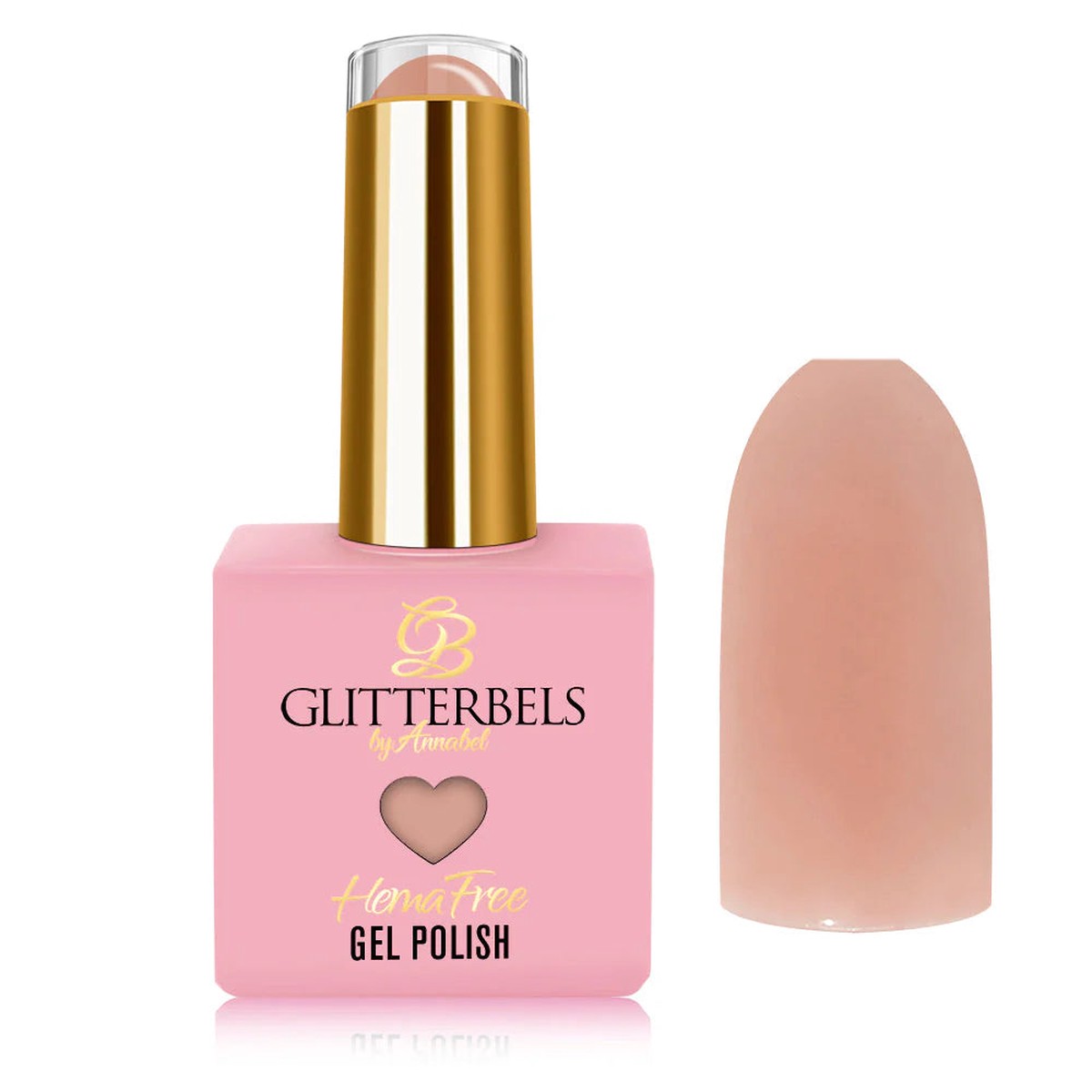 Glitterbels Hemma Free Gel Polish - Second Skin