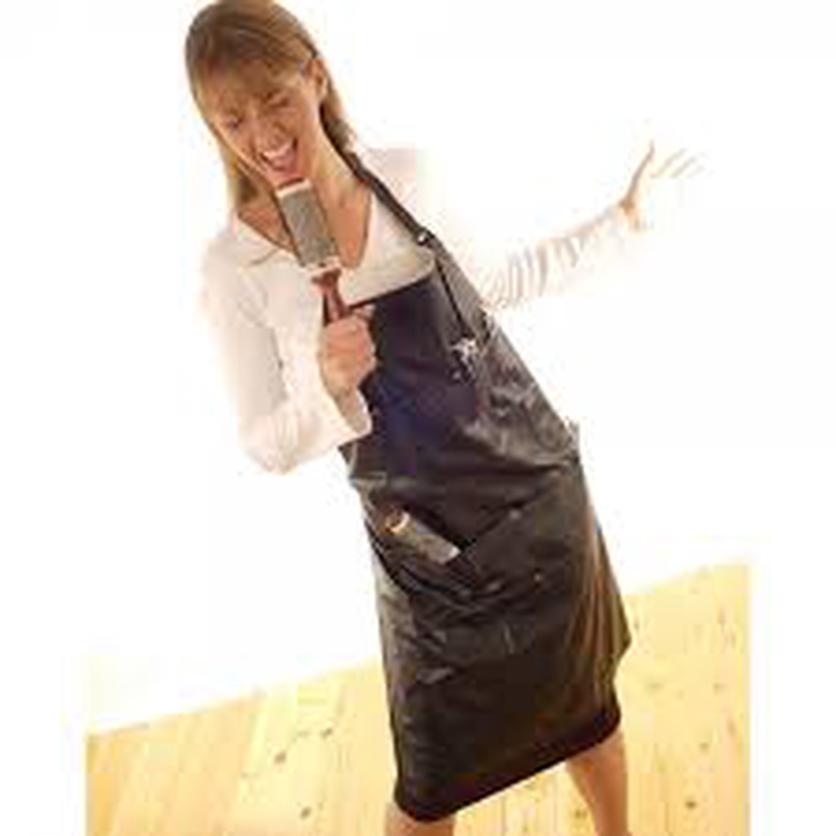 Gown PVC Tint Apron with Pockets