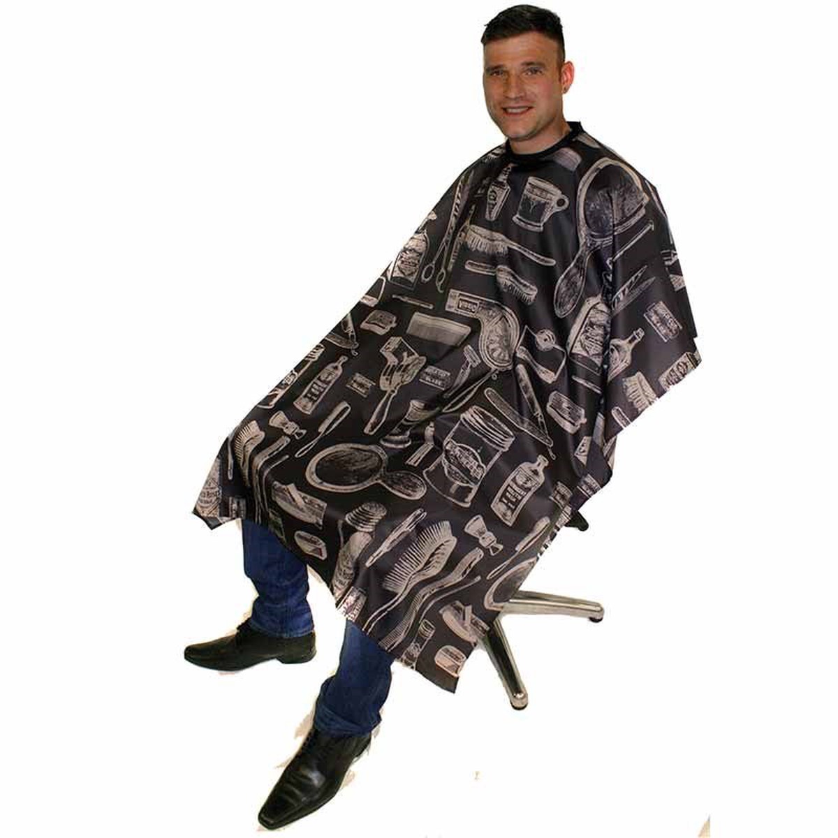 Gown Vintage Barber - Charcoal