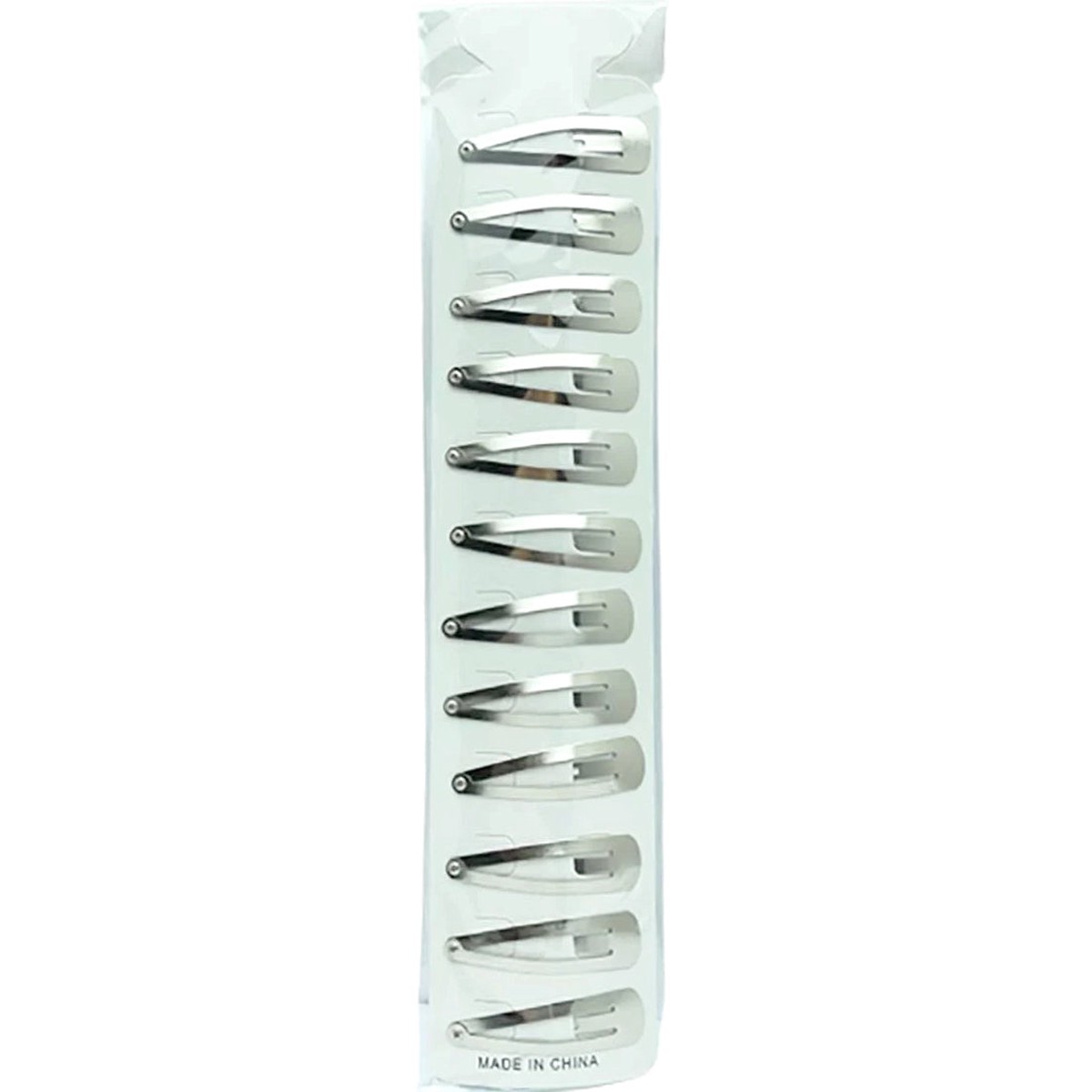 12 Silver Snap Pins for Secure All-Day Hold & Effortless Styling (Pack of 12)