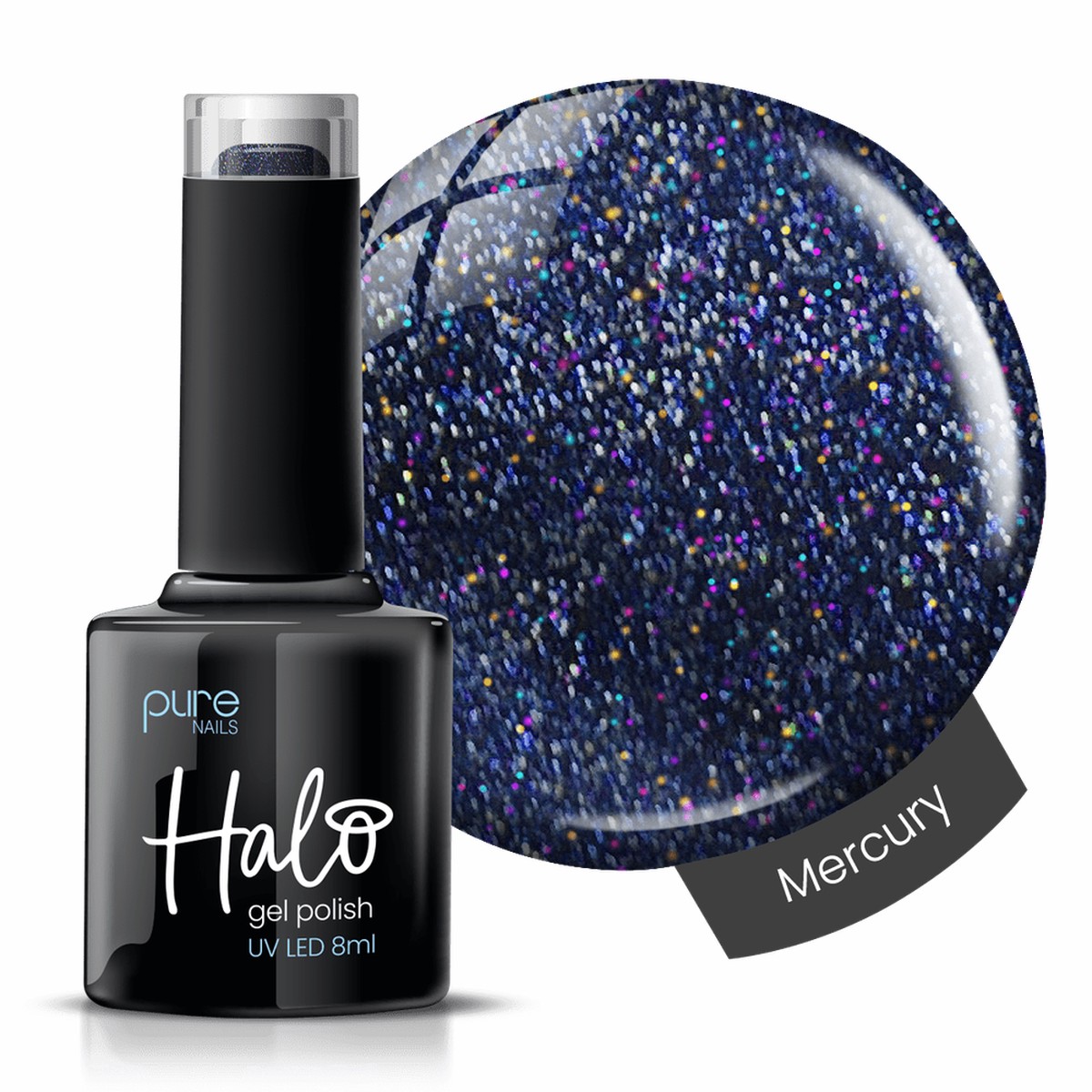 Halo Gel Polish 8ml Mercury