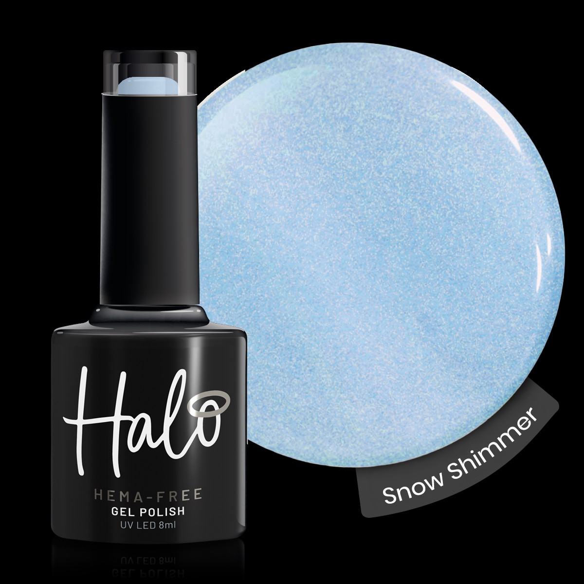 Halo Gel Polish 8ml Snow Shimmer