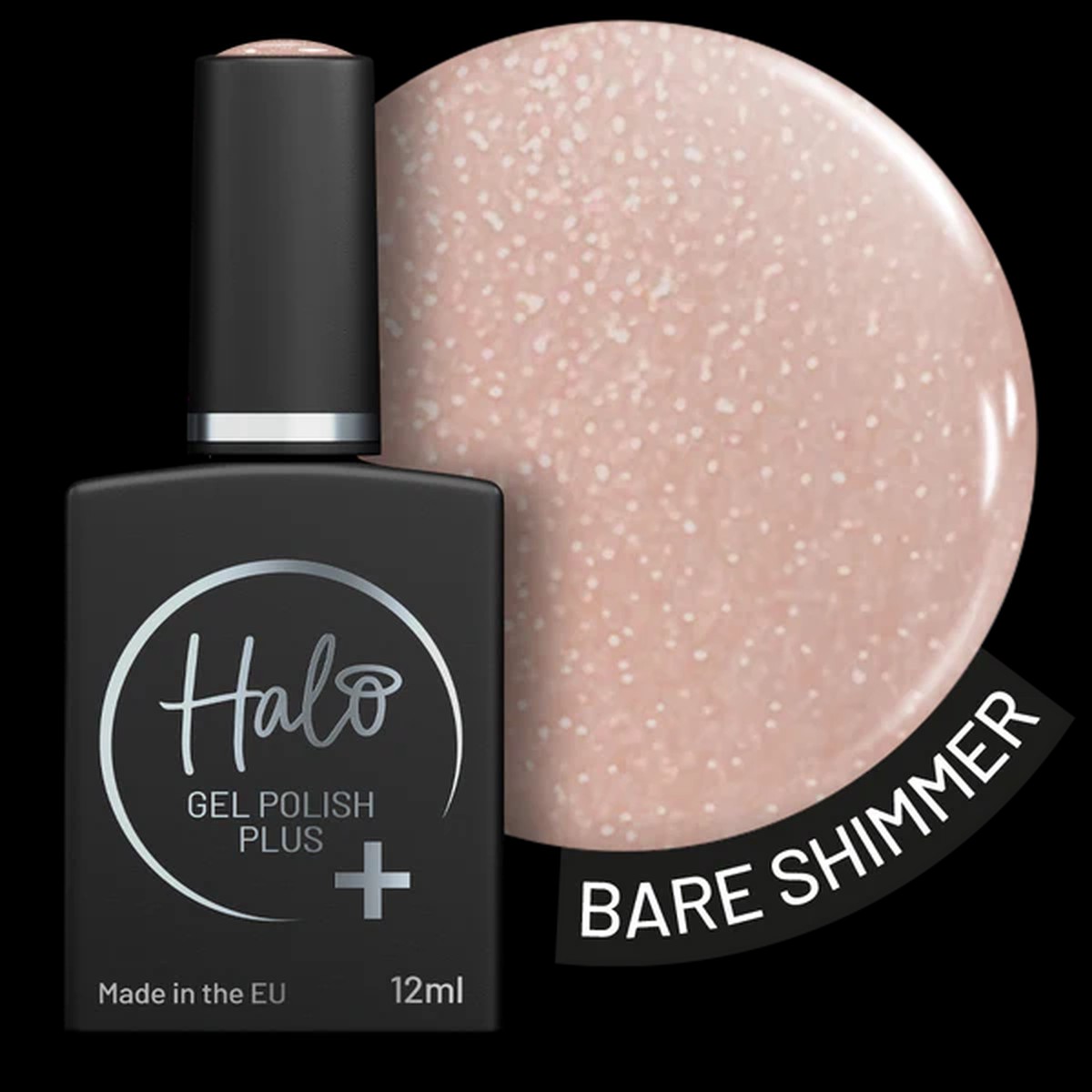 Halo Gel Polish Plus Bare Shimmer 12ml