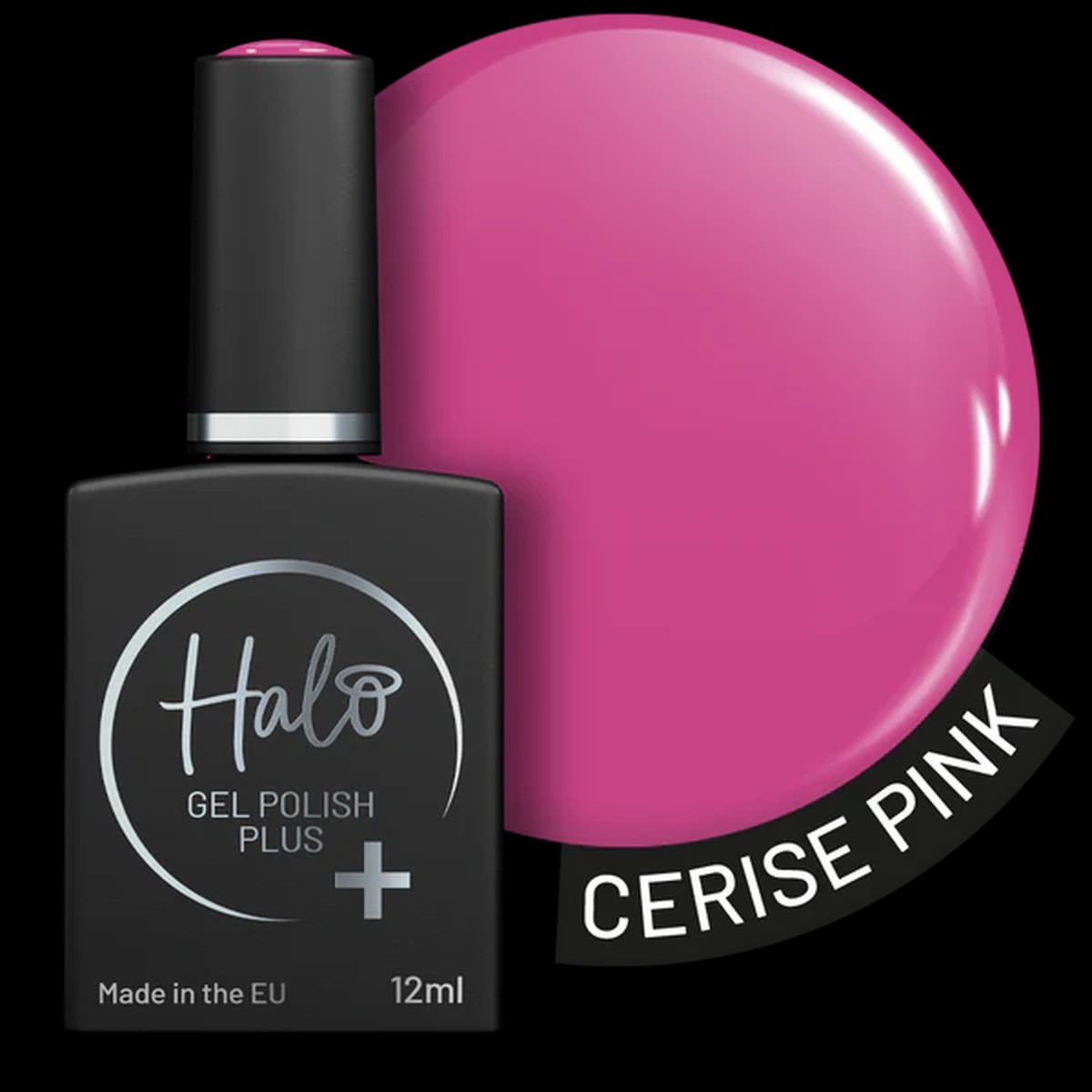 Halo Gel Polish Plus Cerise Pink 12ml