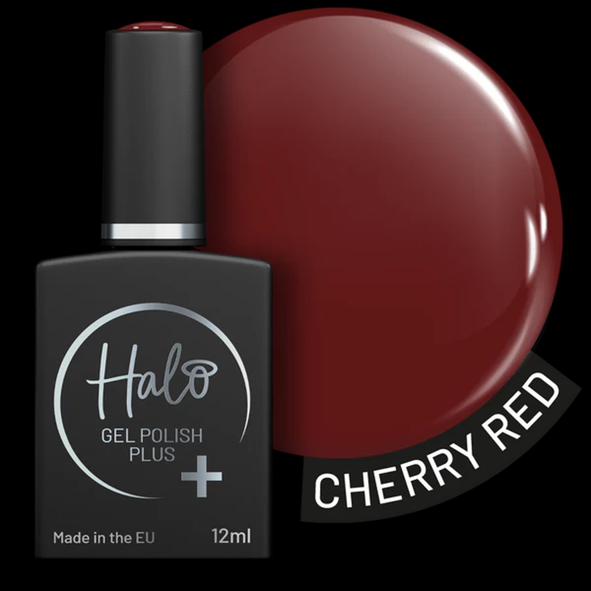 Halo Gel Polish Plus Cherry Red 12ml