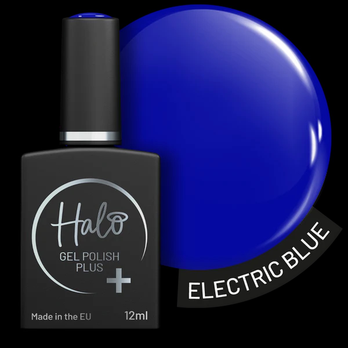 Halo Gel Polish Plus Electric Blue 12ml