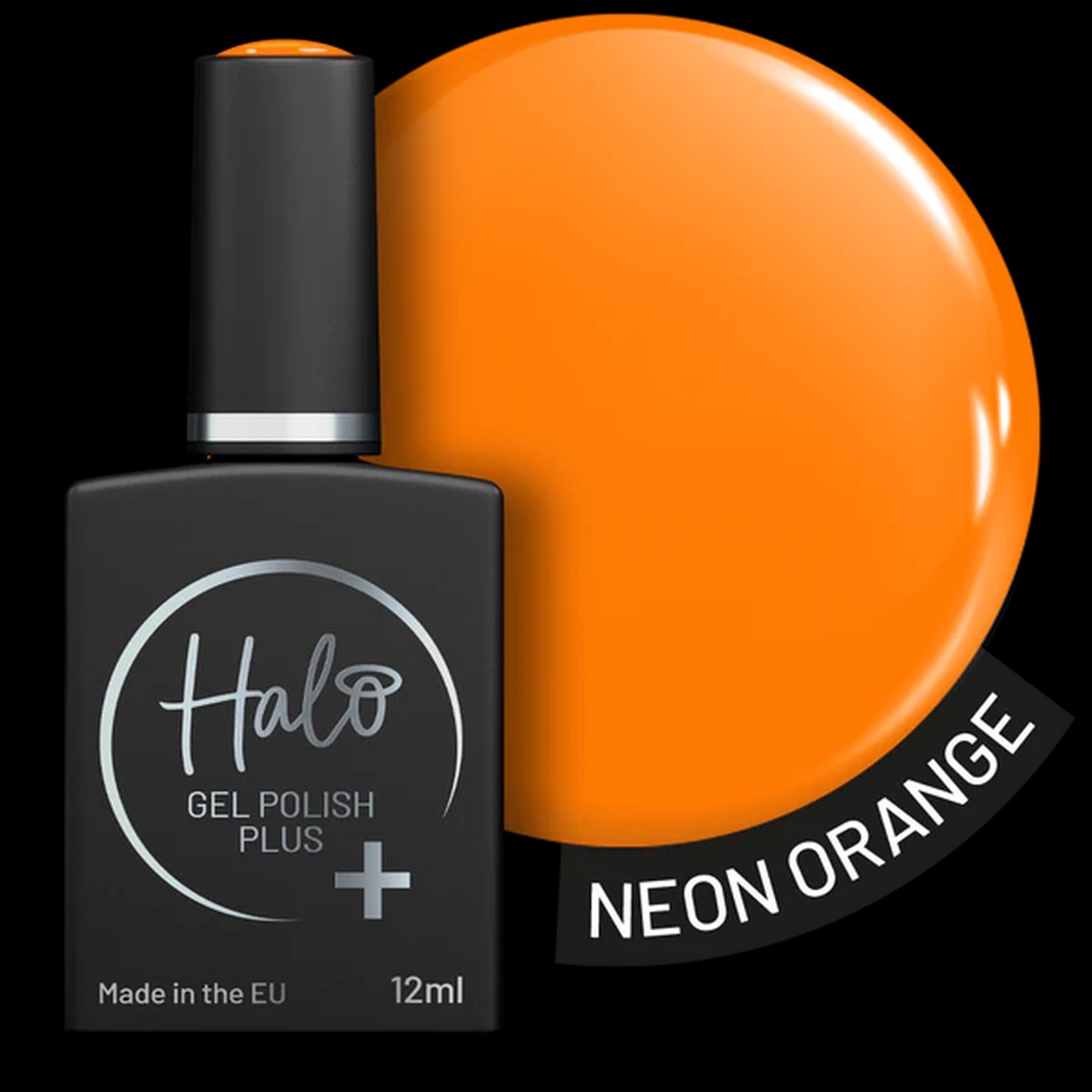 Halo Gel Polish Plus Neon Orange 12ml