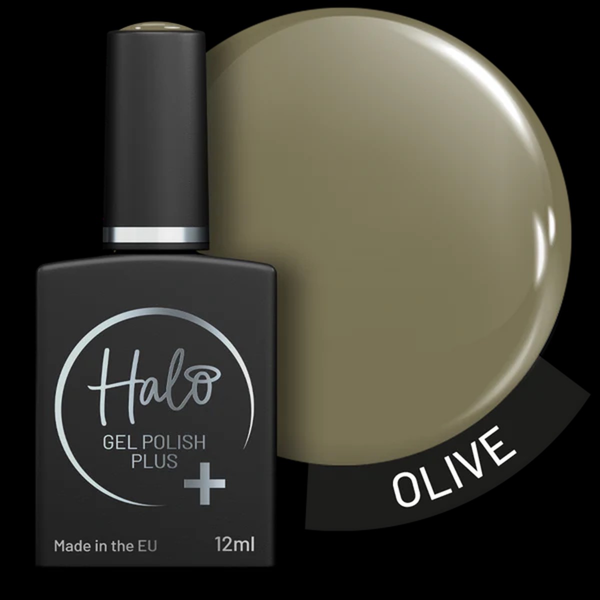 Halo Gel Polish Plus Olive 12ml