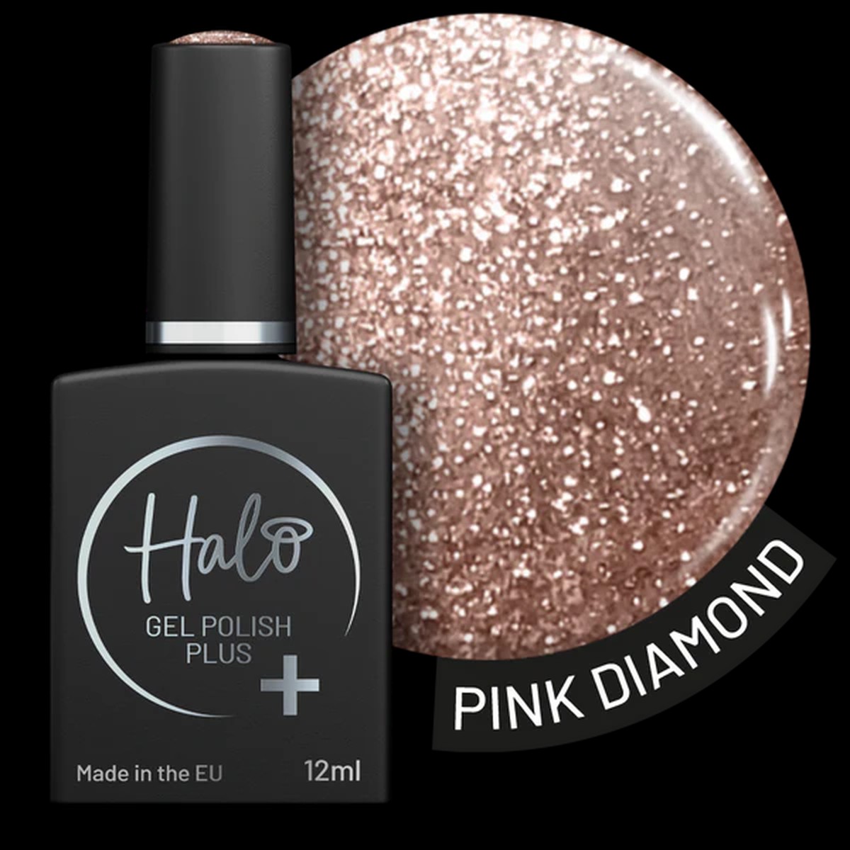 Halo Gel Polish Plus Pink Diamond 12ml