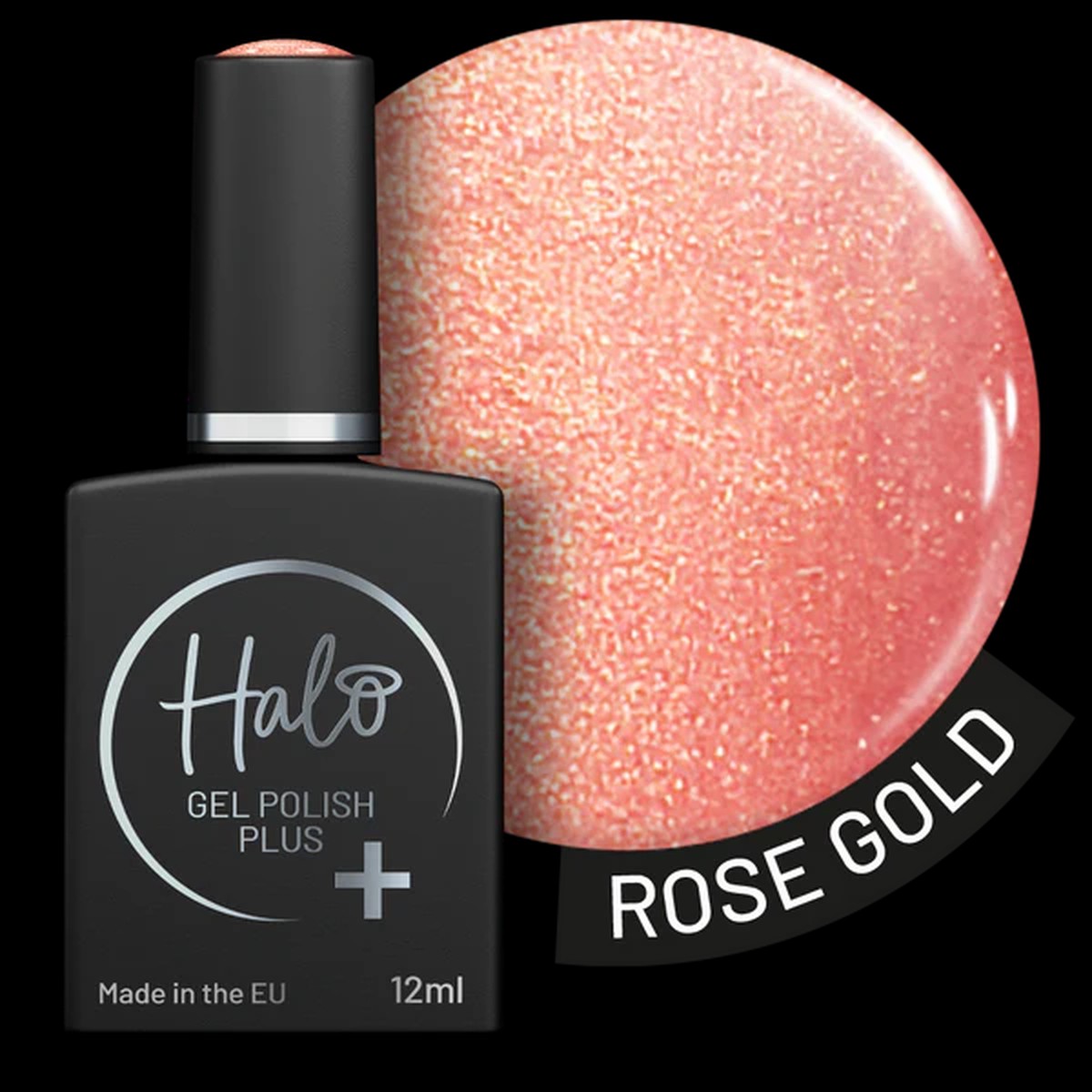 Halo Gel Polish Plus Rose Gold 12ml