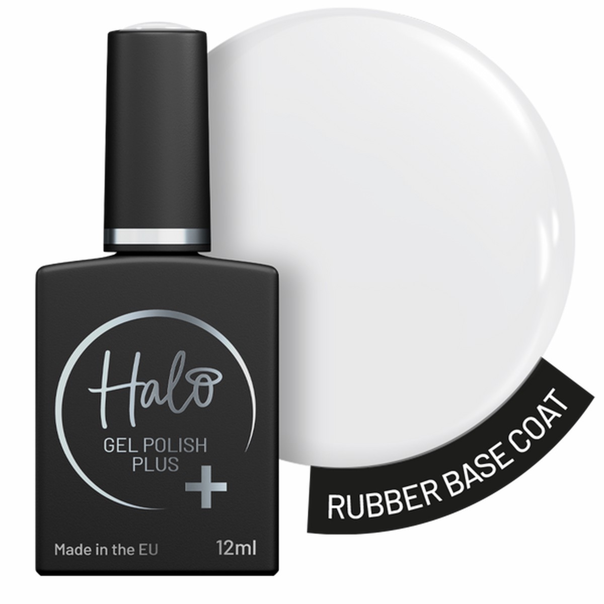 Halo Gel Polish Plus Rubber Base Coat 12ml