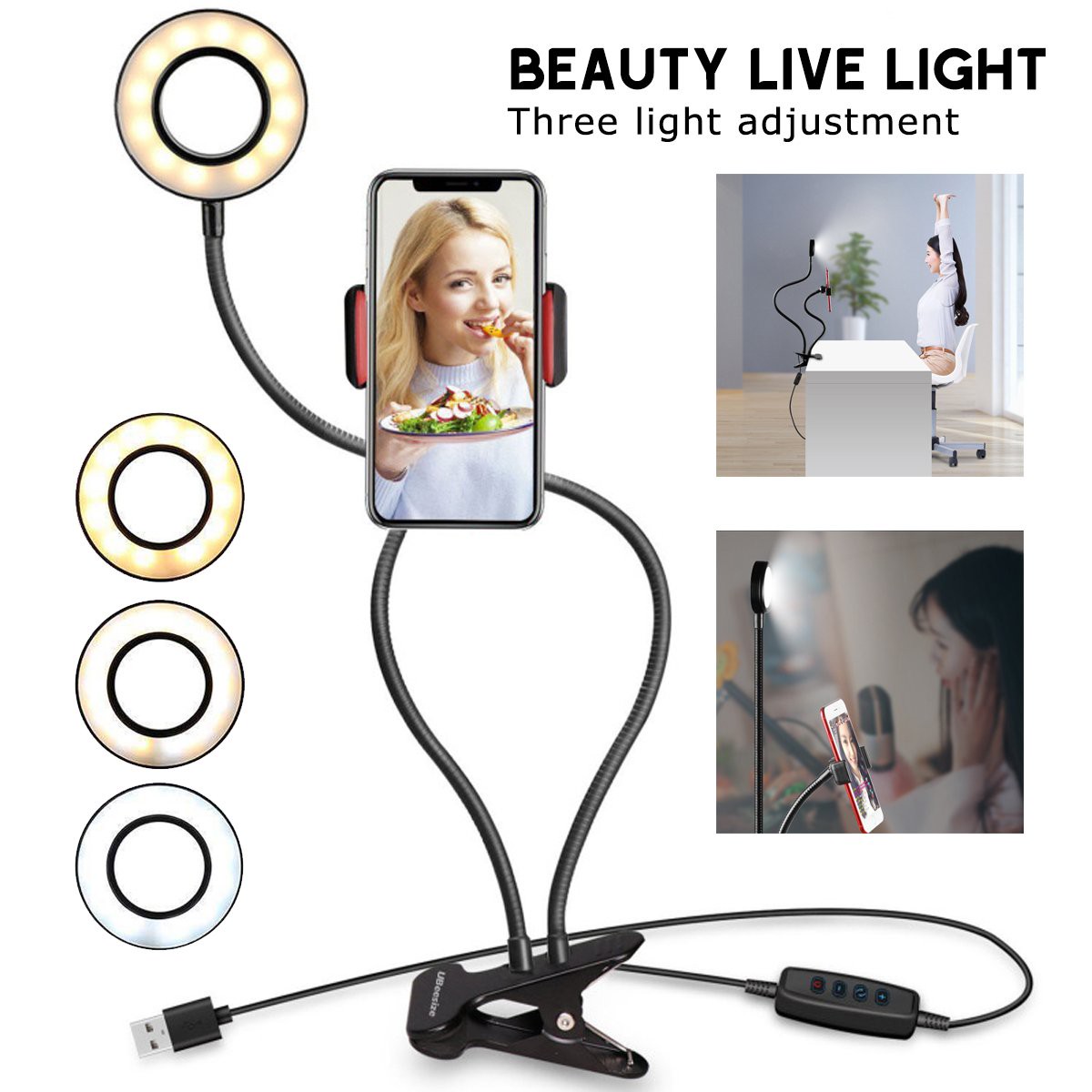 3 inch clip light