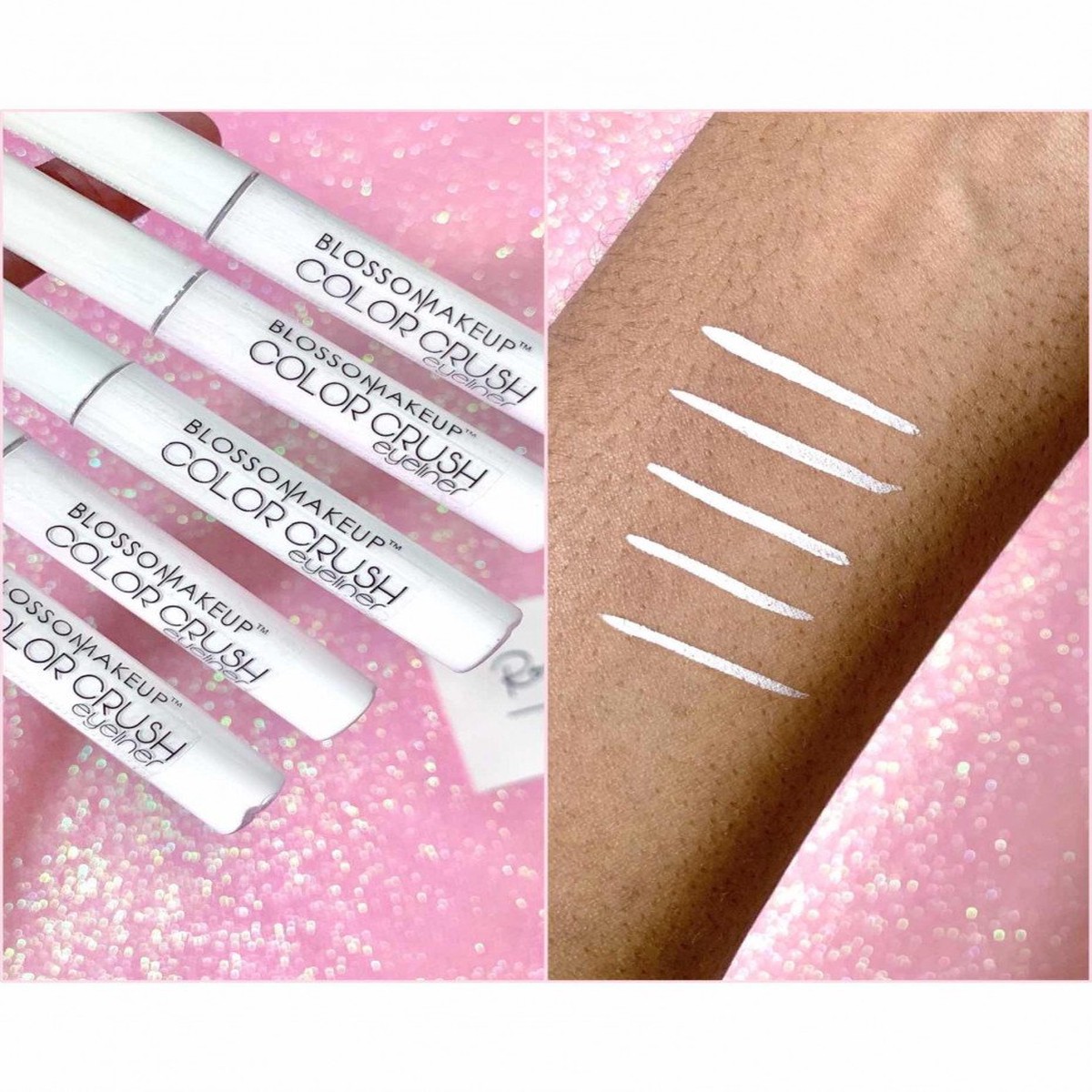 White liquid liner
