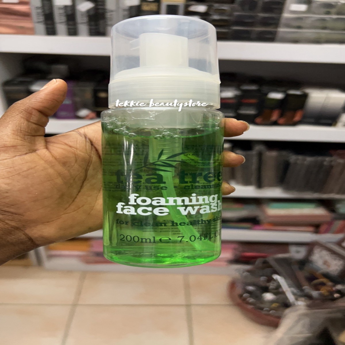 Xhc tea tree foaming facial wash