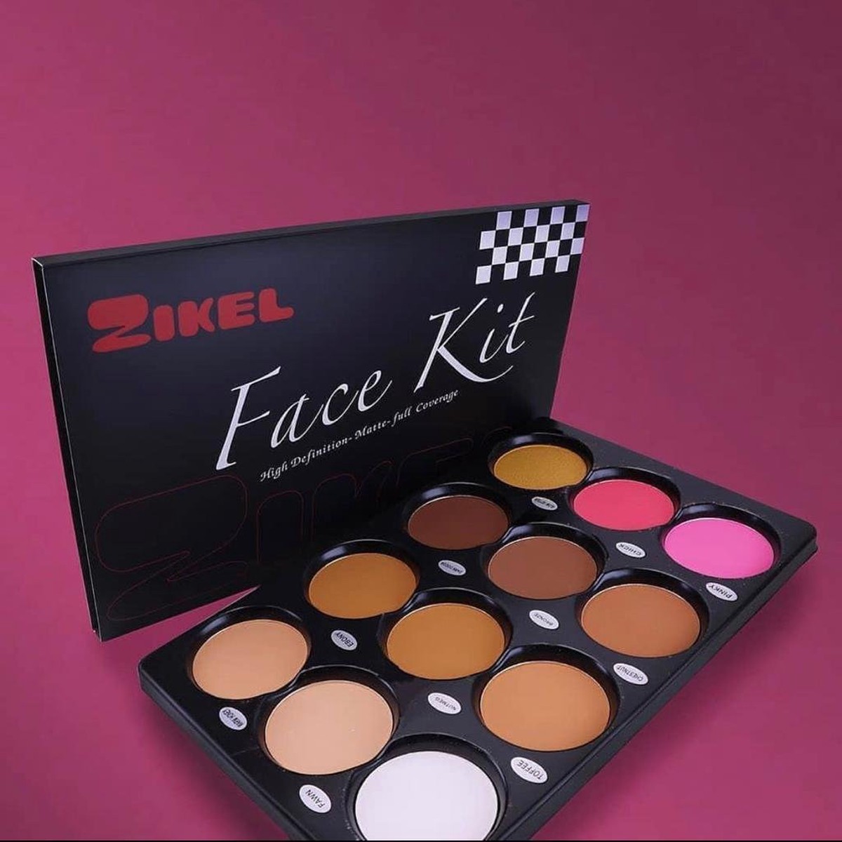ZIKEL face kit powder palette