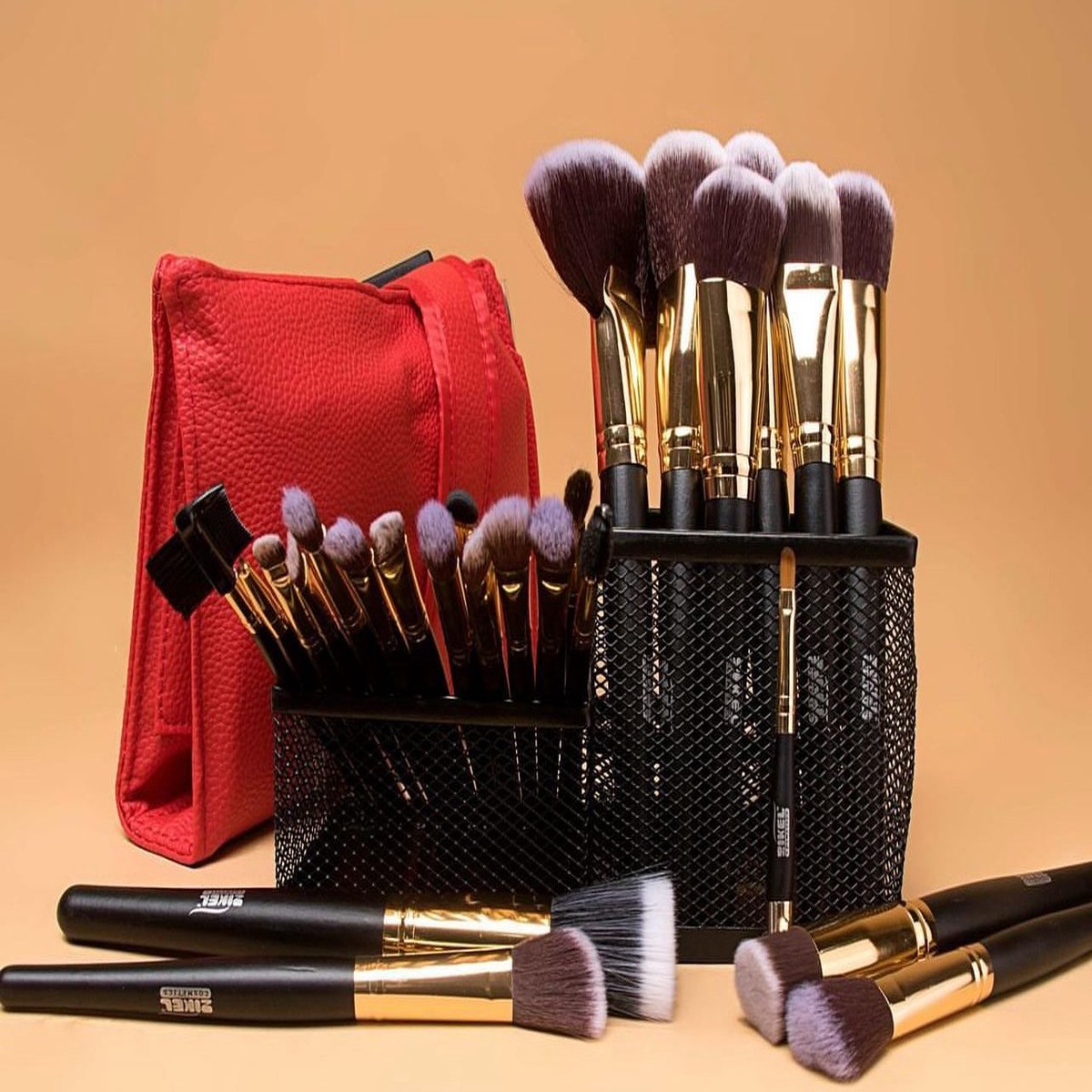 Zikel 25 pieces brush set with brush belt