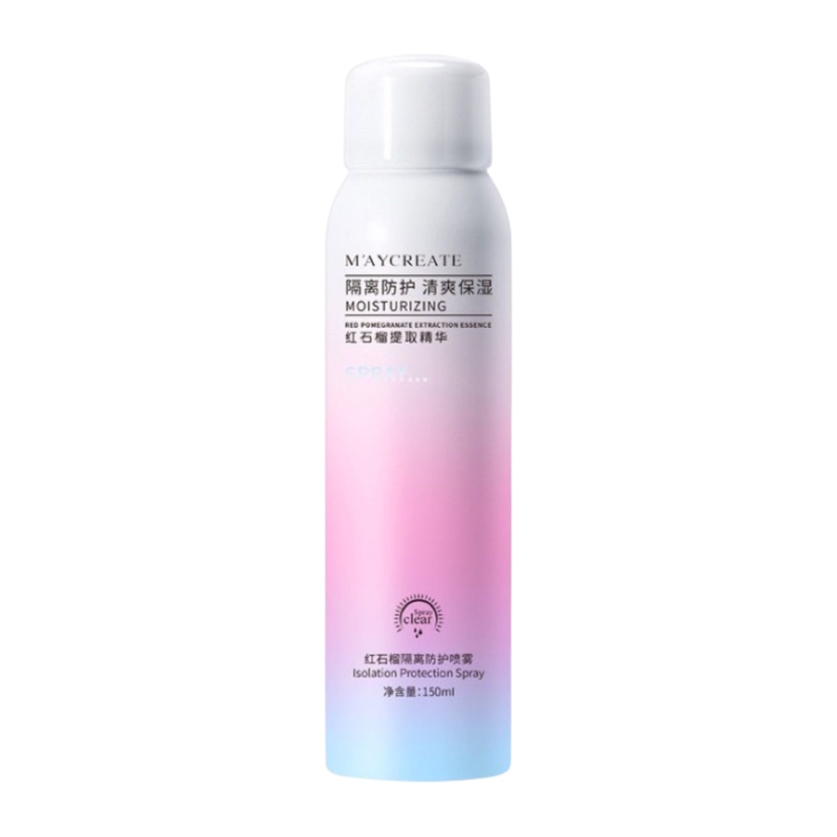 Xt Makeup Nng Tone Maycreate Red Pomegranate Isolation Protection Spray 150ml