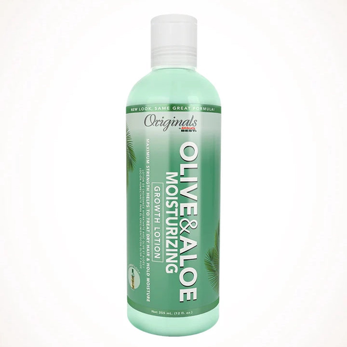 Africa's Best Olive & Aloe Moisturizing Growth Lotion 12 oz