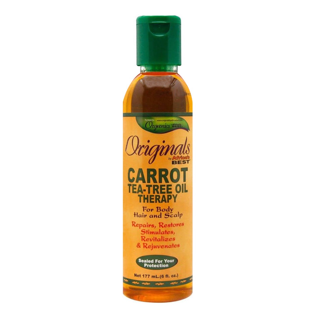 Africa's Best Organics Carrot Tea-Tree Oil Therapy 6 oz