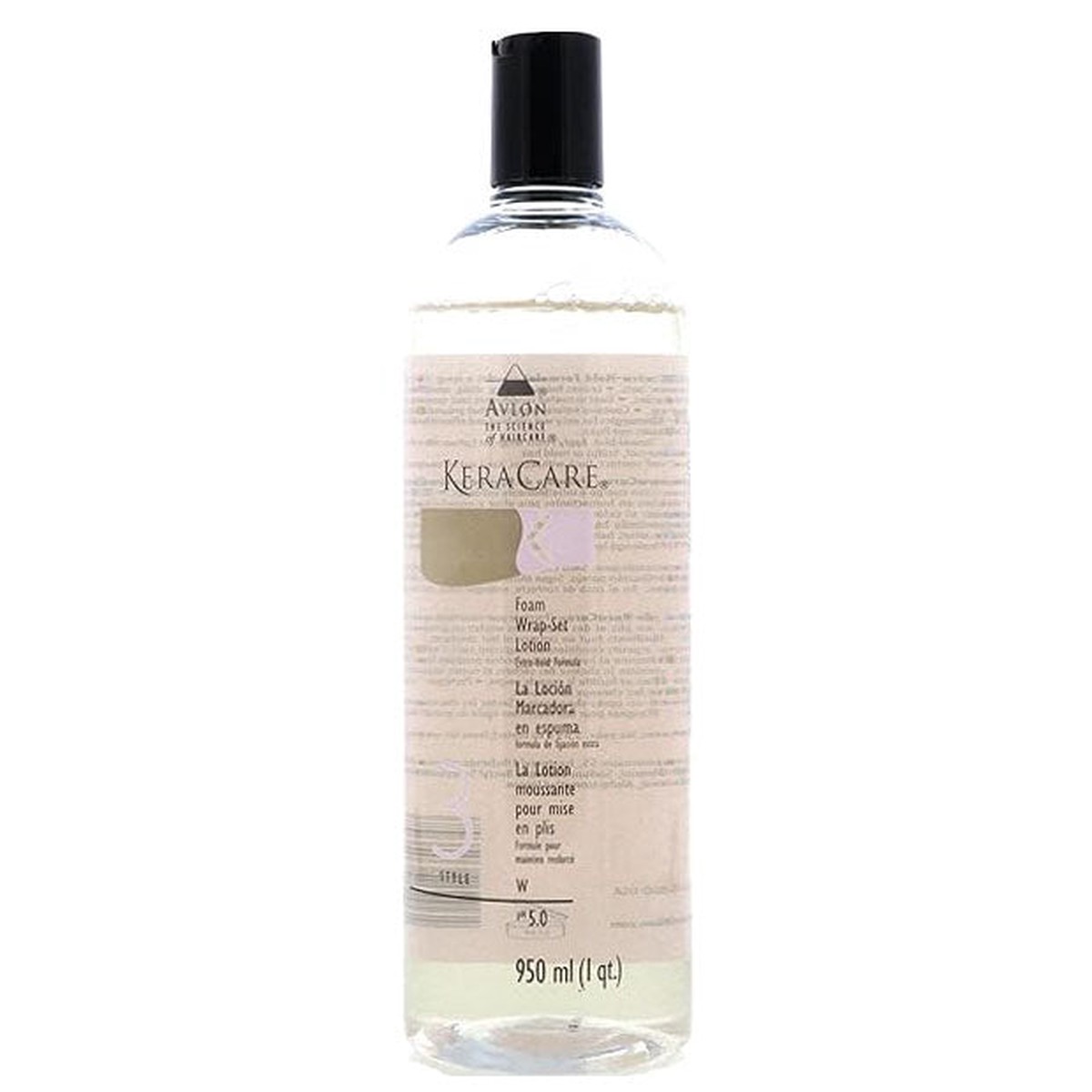Keracare Foam Wrap Set Lotion 32 oz / 950 ml - For Flawless Wraps, Sets & Lasting Curls