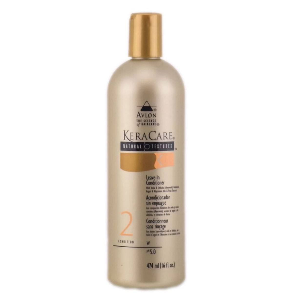 Keracare Natural Textures Leave In Conditioner 16 oz / 473 ml - For Natural Hair, Detangling & Moisture