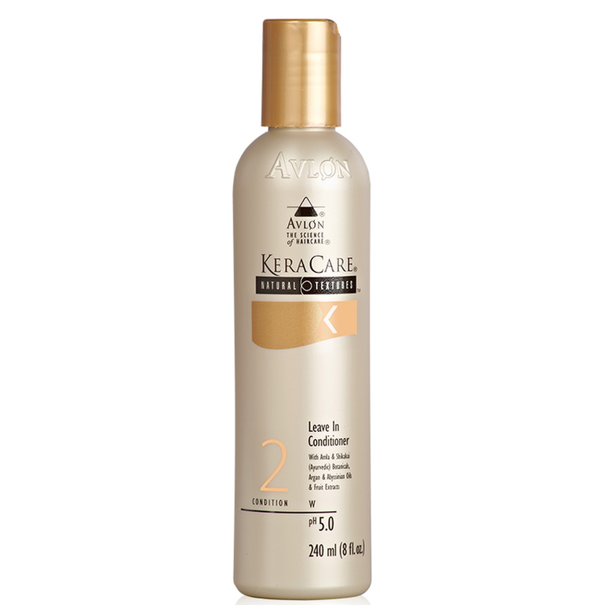 Keracare Natural Textures Leave In Conditioner 8 oz / 237 ml - For Detangling & Hydrating Natural & Curly Hair