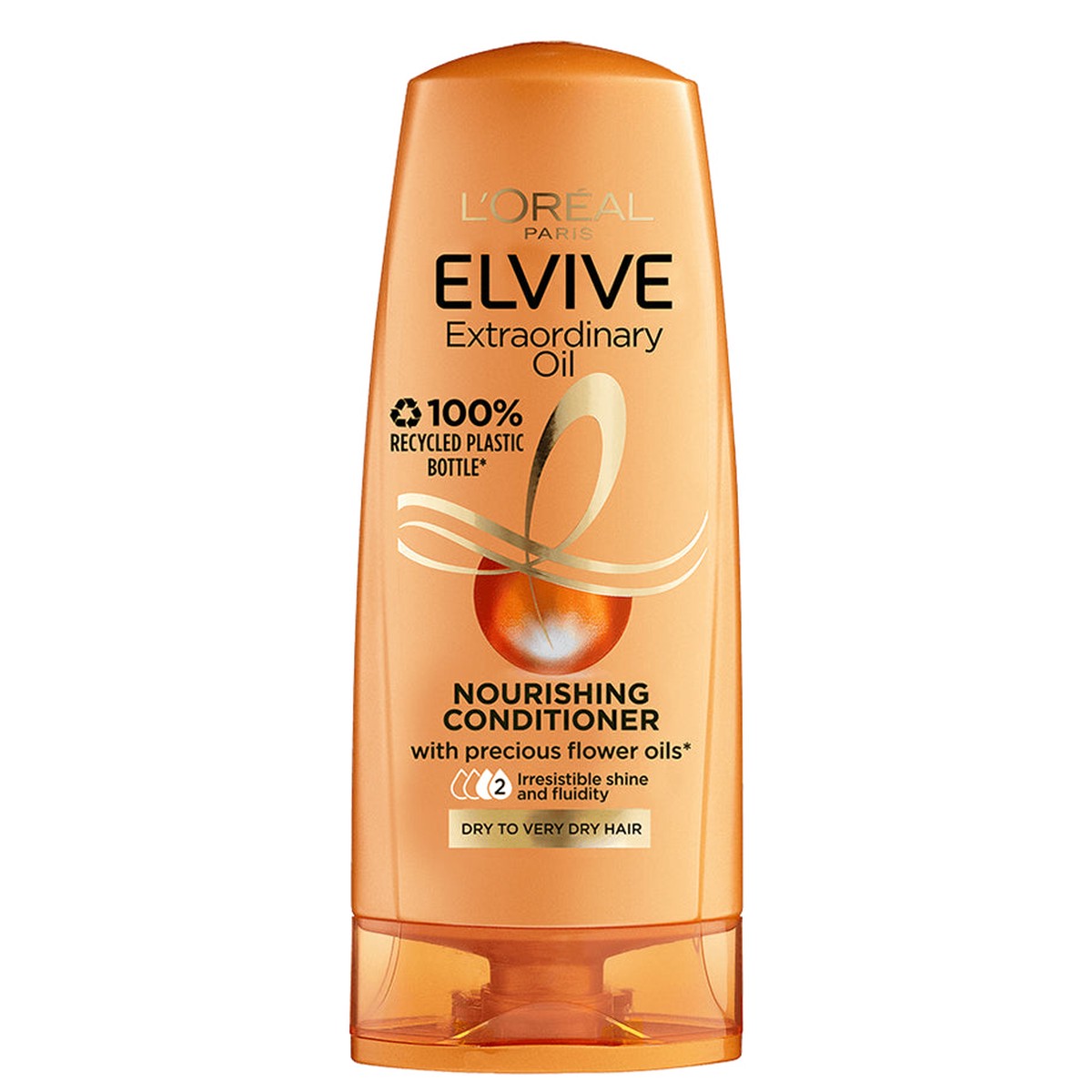L'Oral Elvive Extraordinary Oil Conditioner: Deeply Nourishing with Coconut Oil for Dry, Dull Hair