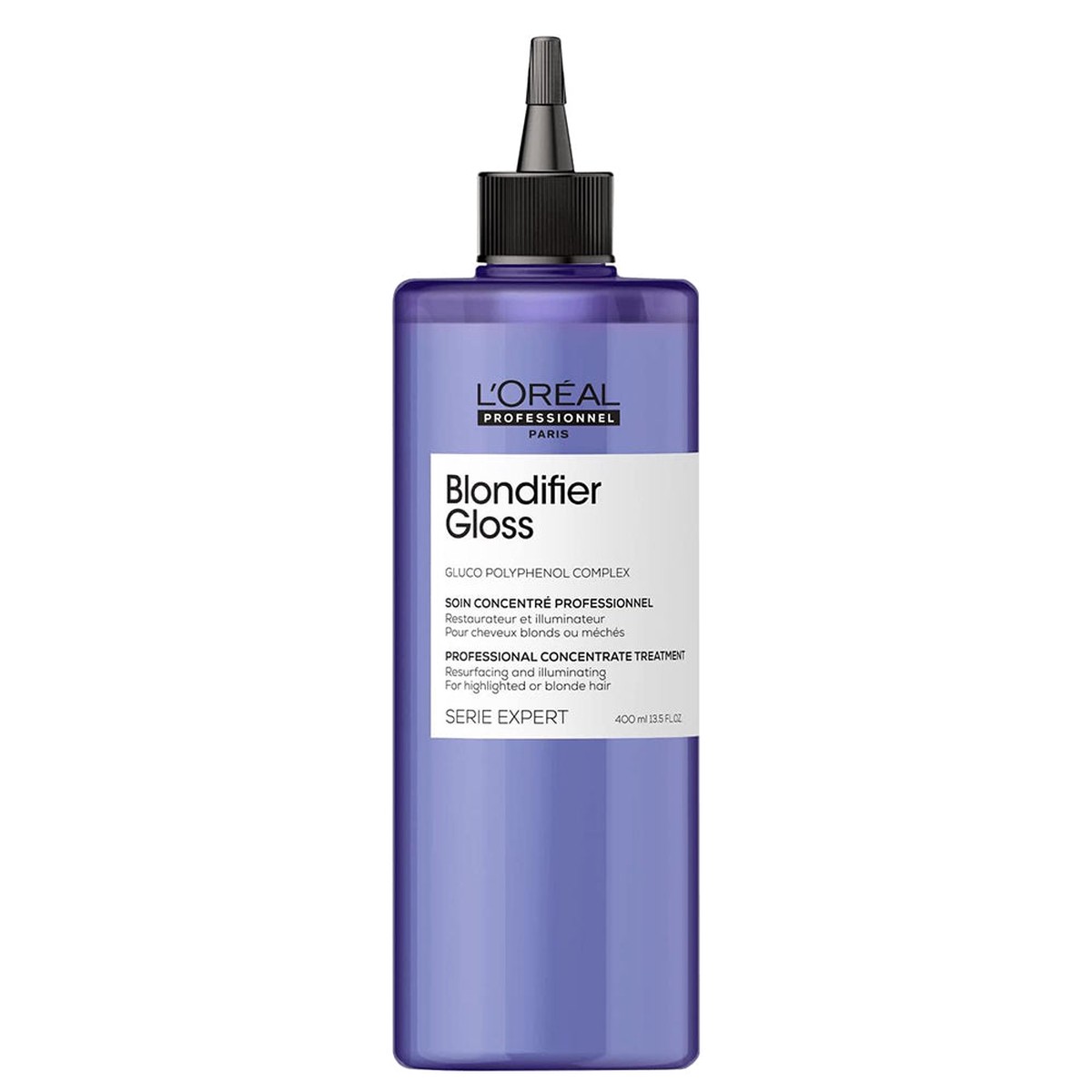 L'Oral Professionnel Seri Expert Blondifier Gloss Concentrate Treatment for Resurfacing & Illuminating Highlighted or Blond Hair 400 ml/13.53 oz