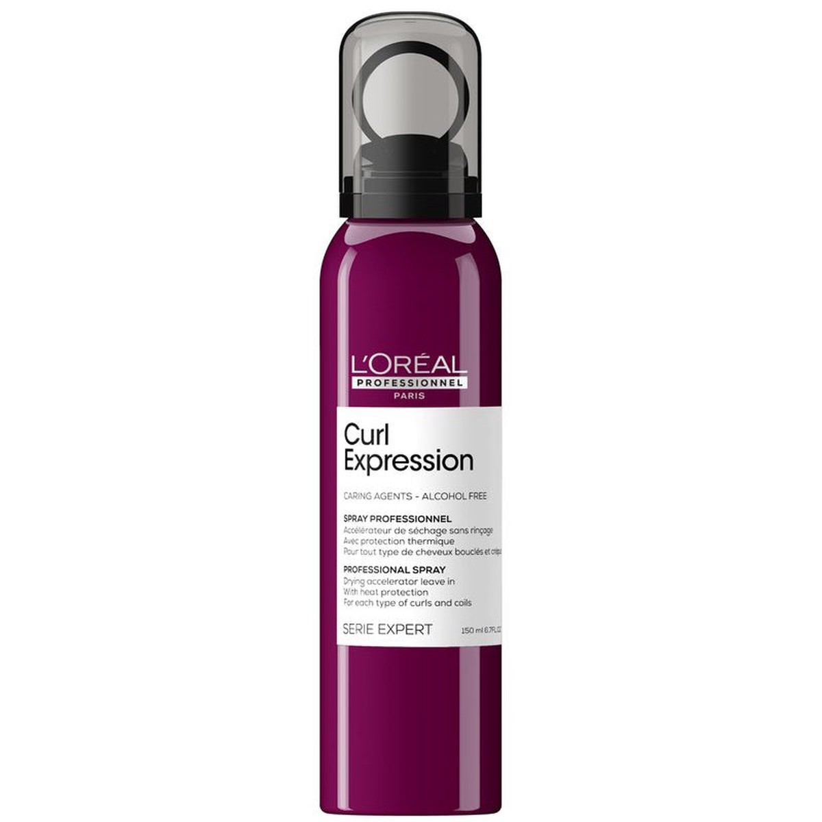 L'Oral Professionnel Seri Expert Curl Expression Drying Accelerator Speeds Drying & Protects Curls for Curly & Coily Hair 90 g/3.17 oz