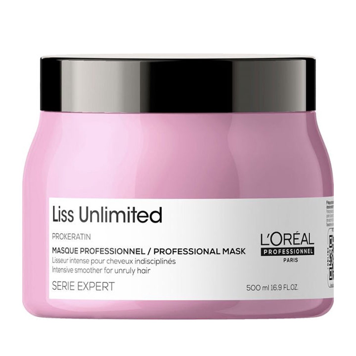 L'Oral Professionnel Seri Expert Liss Unlimited Mask for Smooth & Frizz-Free Hair 500 ml/16.91 oz