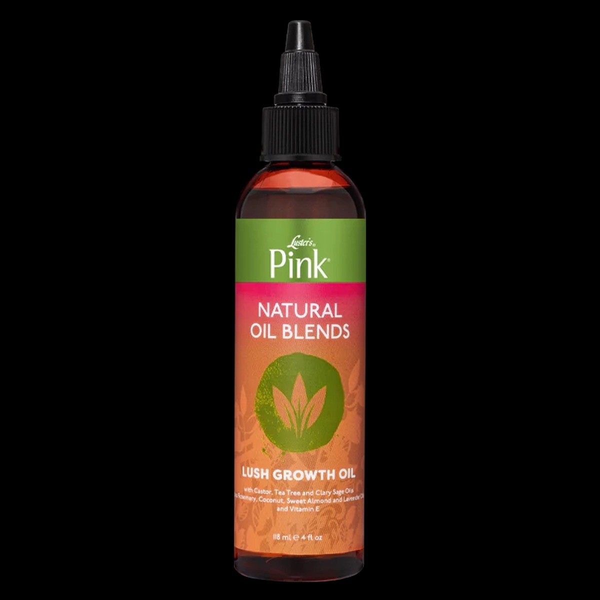 Luster's Pink Natural Oil Blends Lush Growth Oil 4oz