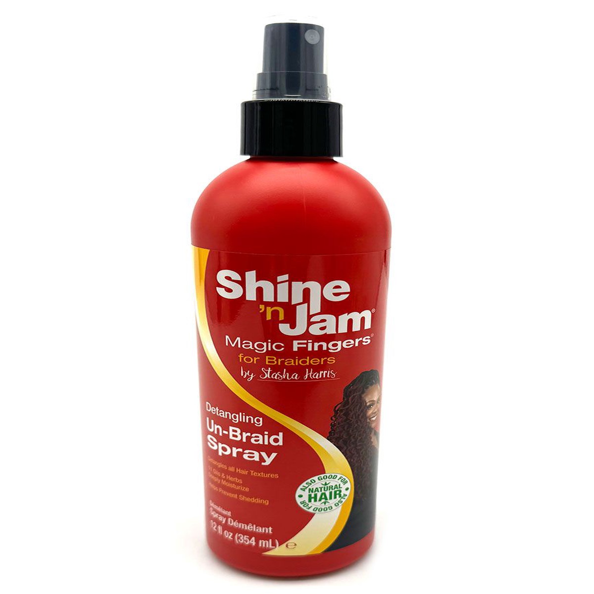 Magic Fingers Detangling Un-Braid Spray Moisture and Slip for Braids 354 ml/12 oz
